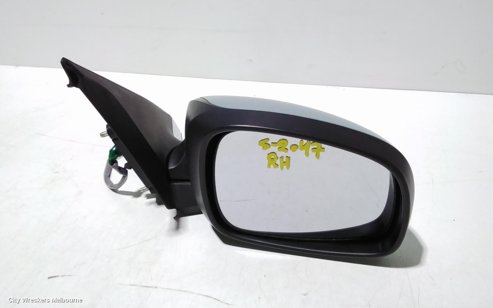 SUZUKI SWIFT RIGHT DOOR MIRROR, RS415/RS416, NON INDICATOR, 3 WIRE TYPE, MIRROR ON HEAD #011115, 09/2004 - 02/2011 - Image 2