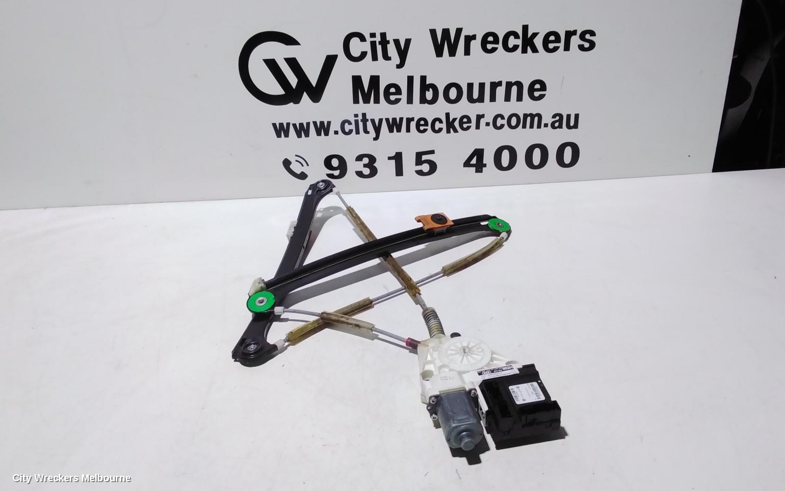 AUDI A3 LEFT FRONT WINDOW REG/MOTOR, 8P, 5DR HATCHBACK, 06/2004 - 04/2013 - Image 1