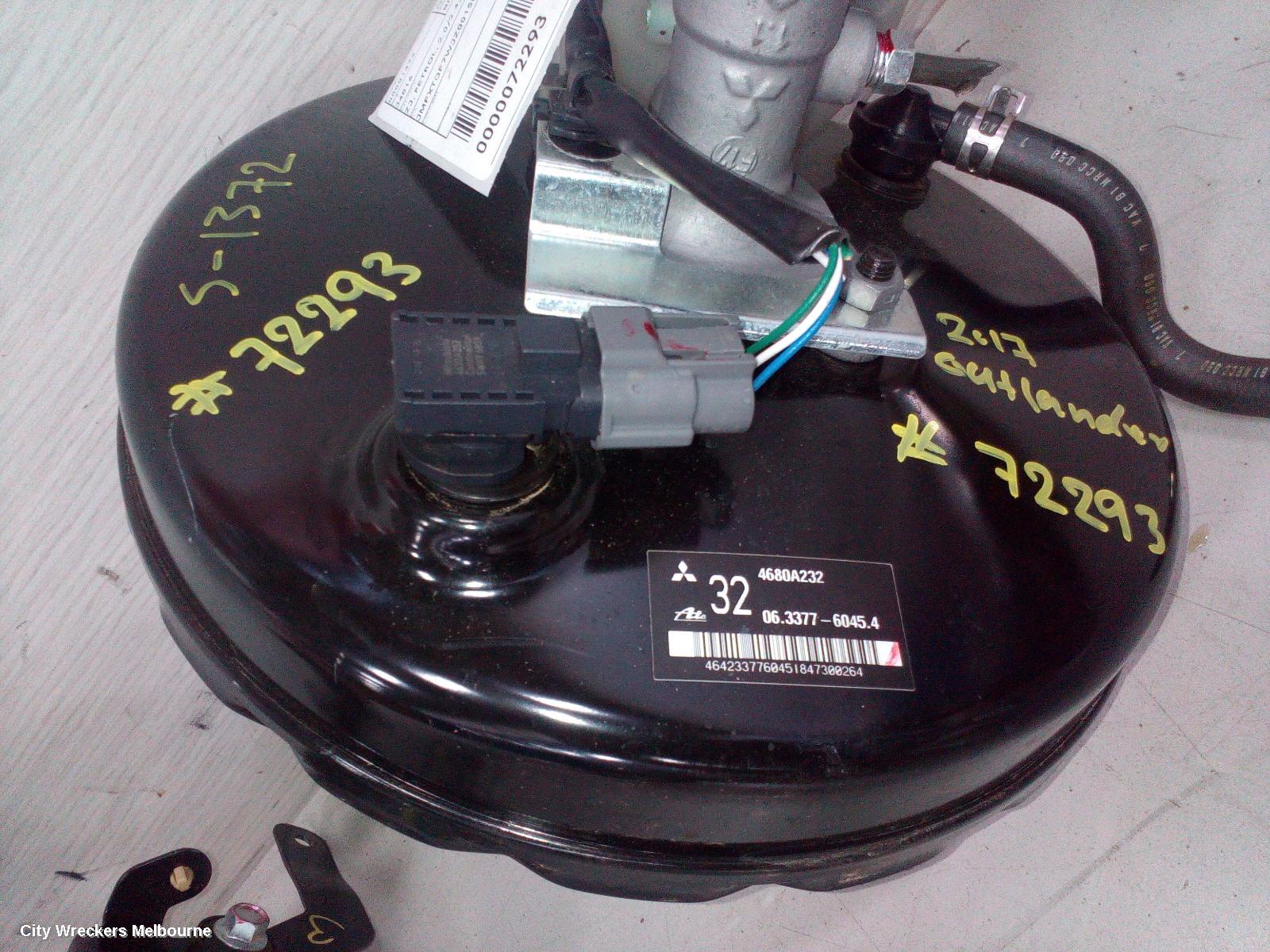 MITSUBISHI OUTLANDER BRAKE BOOSTER, ZJ, PETROL, 2.0/2.4, 10/2012 ONWARDS - Image 3