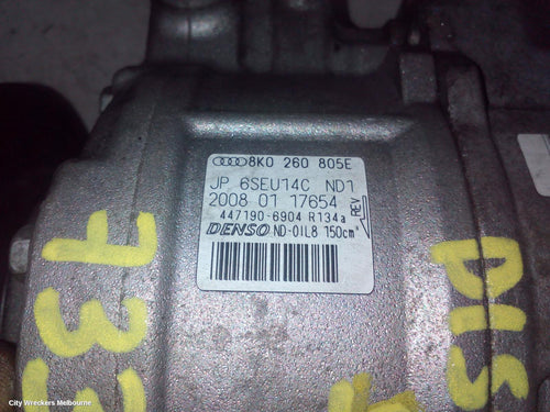 AUDI A4 A/C COMPRESSOR, B8 8K (A4), 2.0, DIESEL, 02/2008 - 06/2012 - Image 1