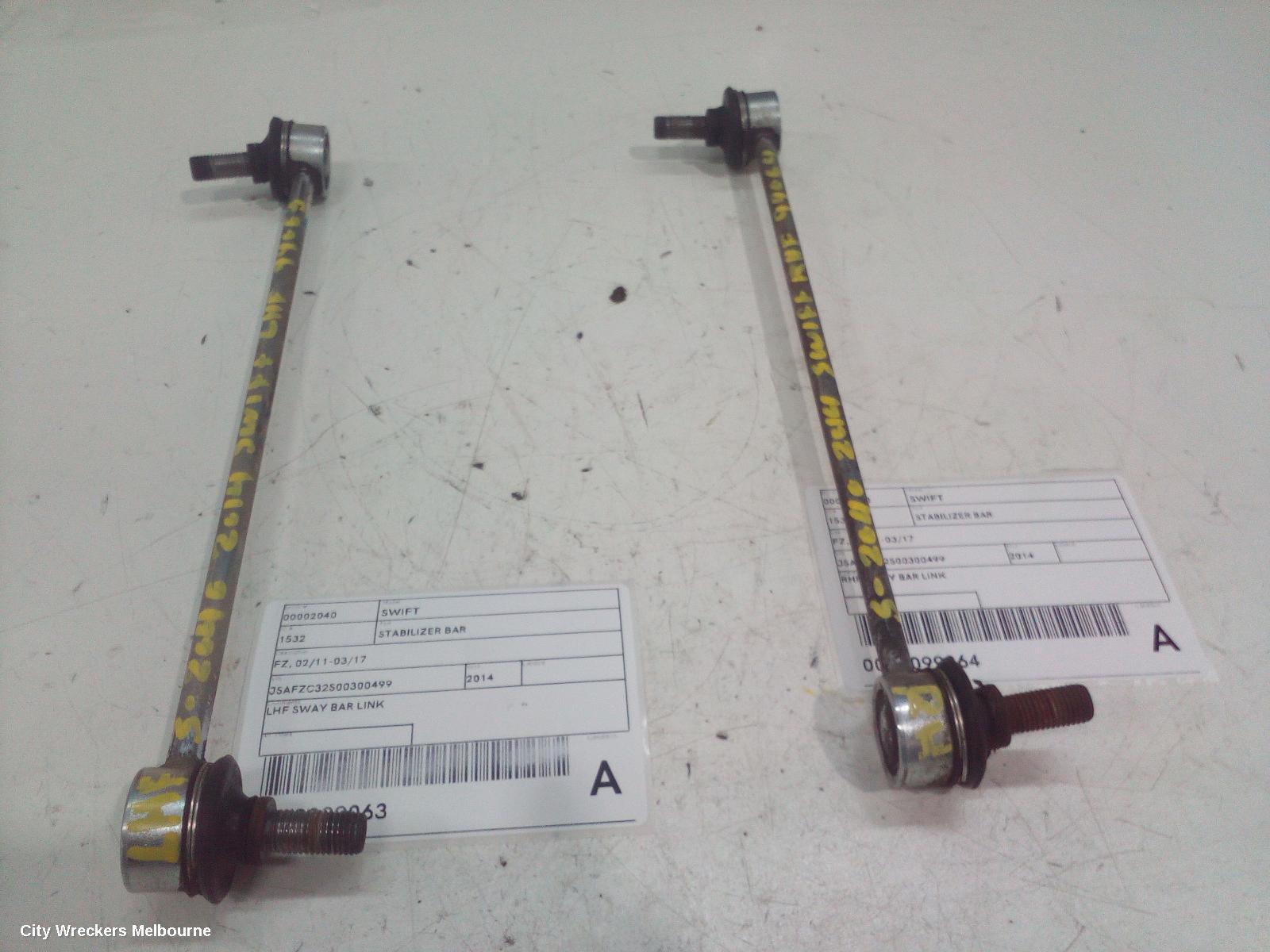 SUZUKI SWIFT STABILISER BAR, FZ, 02/2011 - 03/2017 - Image 2
