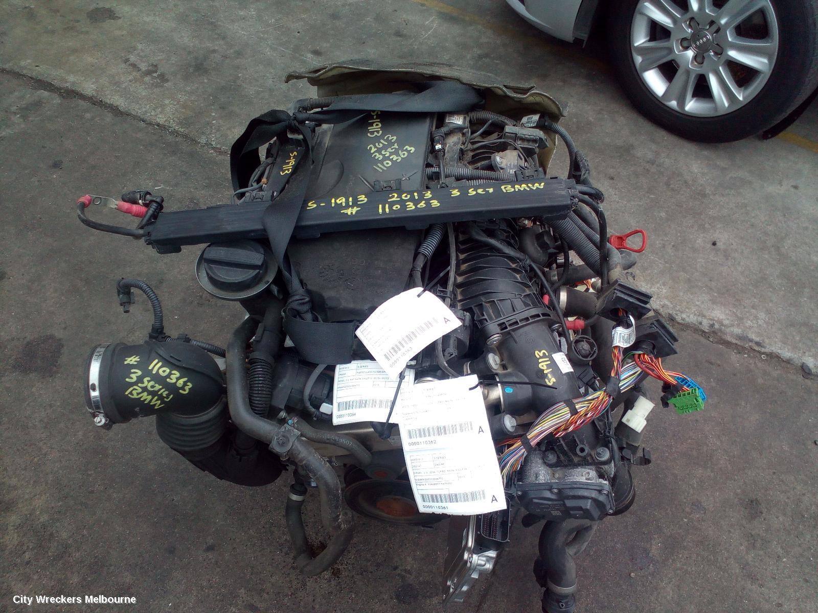 BMW 3 SERIES ENGINE, DIESEL, 2.0, 320D, TURBO, N47N, F30/F34, 11/2011 - 05/2016 - Image 1