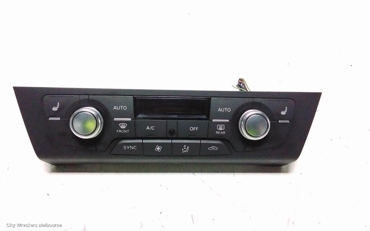 AUDI A6 HEATER/AC CONTROLS, FRONT, FOUR ZONE CLIMATE CONTROL, W/ SEAT WARMER TYPE, C7/4G, 04/2011 - 06/2018 - Image 2
