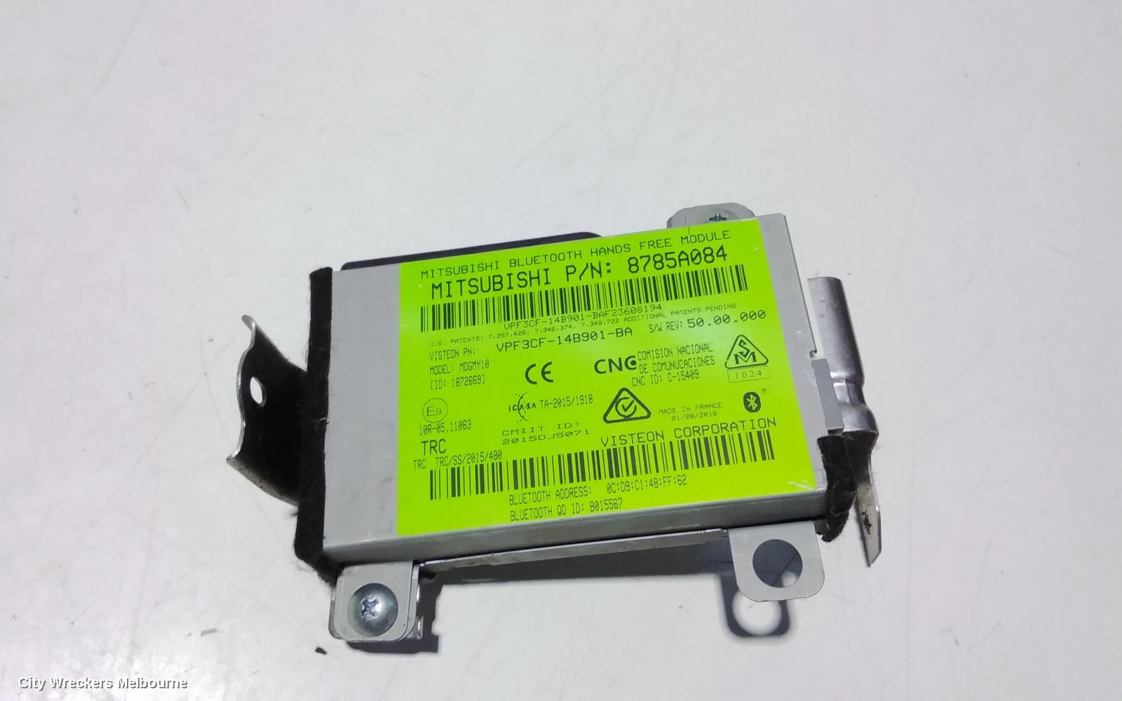 MITSUBISHI TRITON, MQ-MR, 03/2015 - 10/2023, 8785A084  BLUETOOTH-FREISPRECH-STEUERGERÄT : 92345 - Image 1
