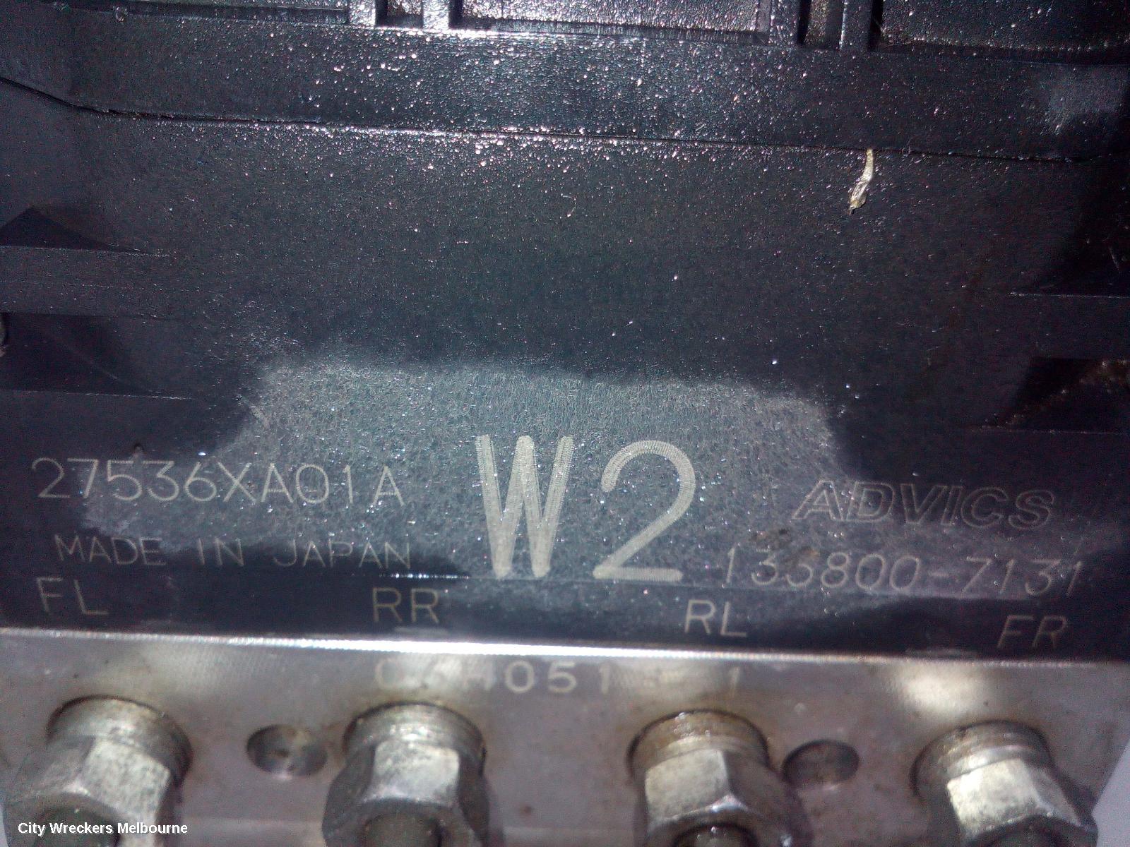 SUBARU TRIBECA ABS PUMP/MODULATOR, B9, XA01A, 06/2006 - 03/2008 - Image 2