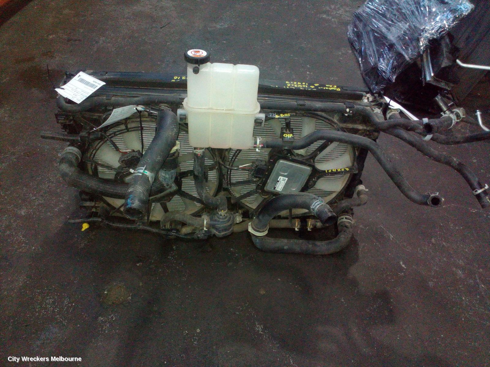 TOYOTA C-HR RADIATOR, AUTO/MANUAL, 1.2, PETROL, GEN 1, 12/2016 ONWARDS - Image 1