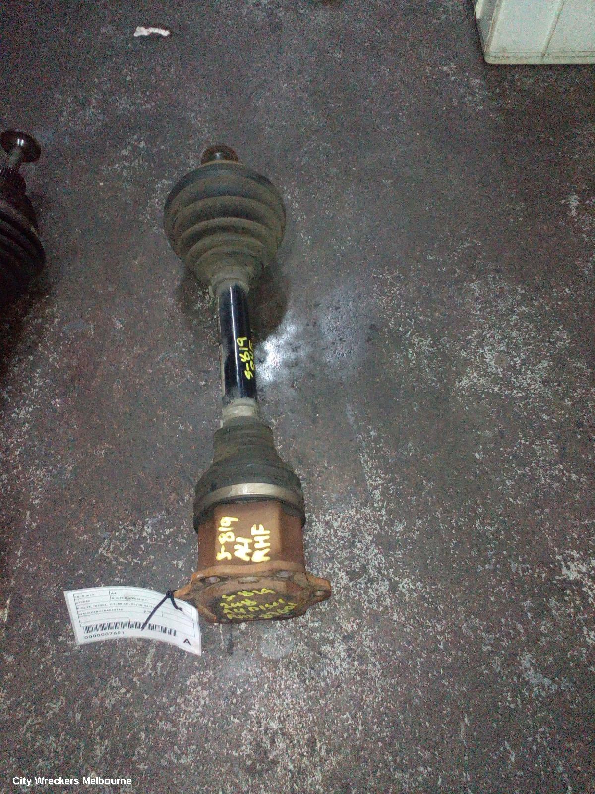 AUDI A4 RIGHT DRIVESHAFT, FRONT, DIESEL, 2.7, B8 8K, 02/2008 - 06/2012 - Image 3
