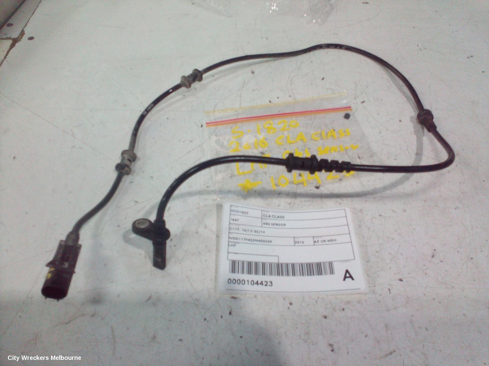 MERCEDES CLA CLASS ABS SENSOR, C117, 10/2013 - 02/2019 - Image 1