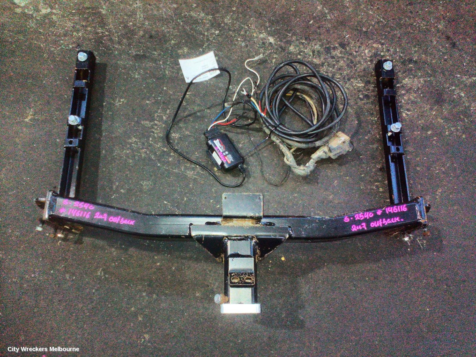 SUBARU OUTBACK TOWBAR, 4TH GEN, GENUINE, 09/2003 - 08/2009 - Image 2