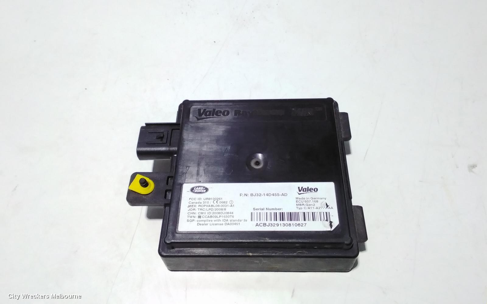 LAND ROVER RANGEROVER EVOQUE, L538, 11/2011 - 01/2019, BLIND SPOT SENSOR MODULE BJ32-14D455-AD : 87052 - Image 1
