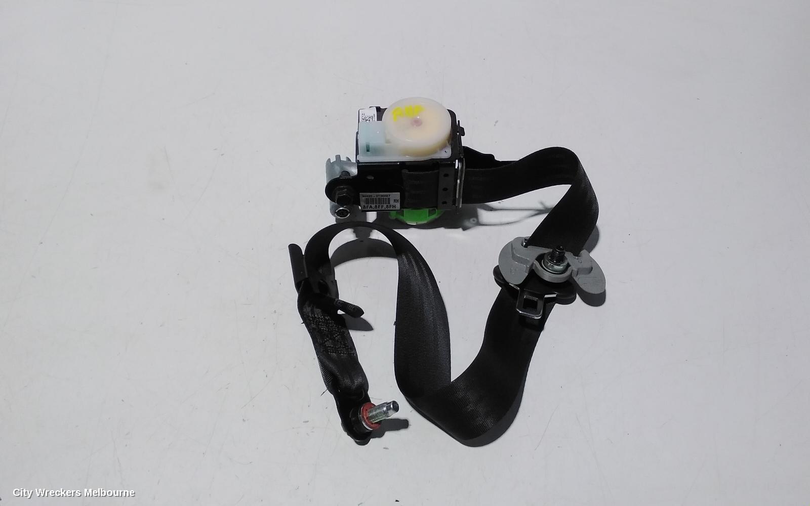 KIA OPTIMA SEATBELT/STALK, RH FRONT, SEAT BELT ONLY, TF, 01/2011 - 10/2015 - Image 2