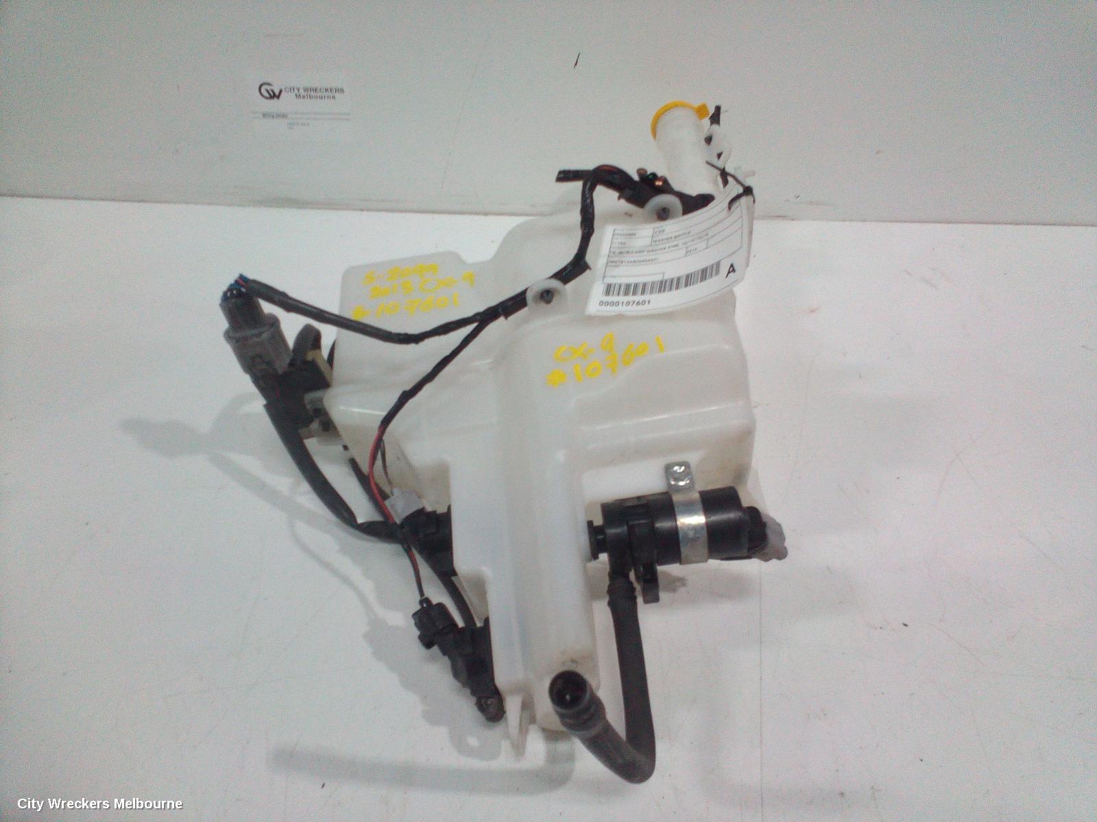 MAZDA CX9 WASHER BOTTLE, TB, W/ H/LAMP WASHER TYPE, 10/2012 - 12/2015 - Image 1