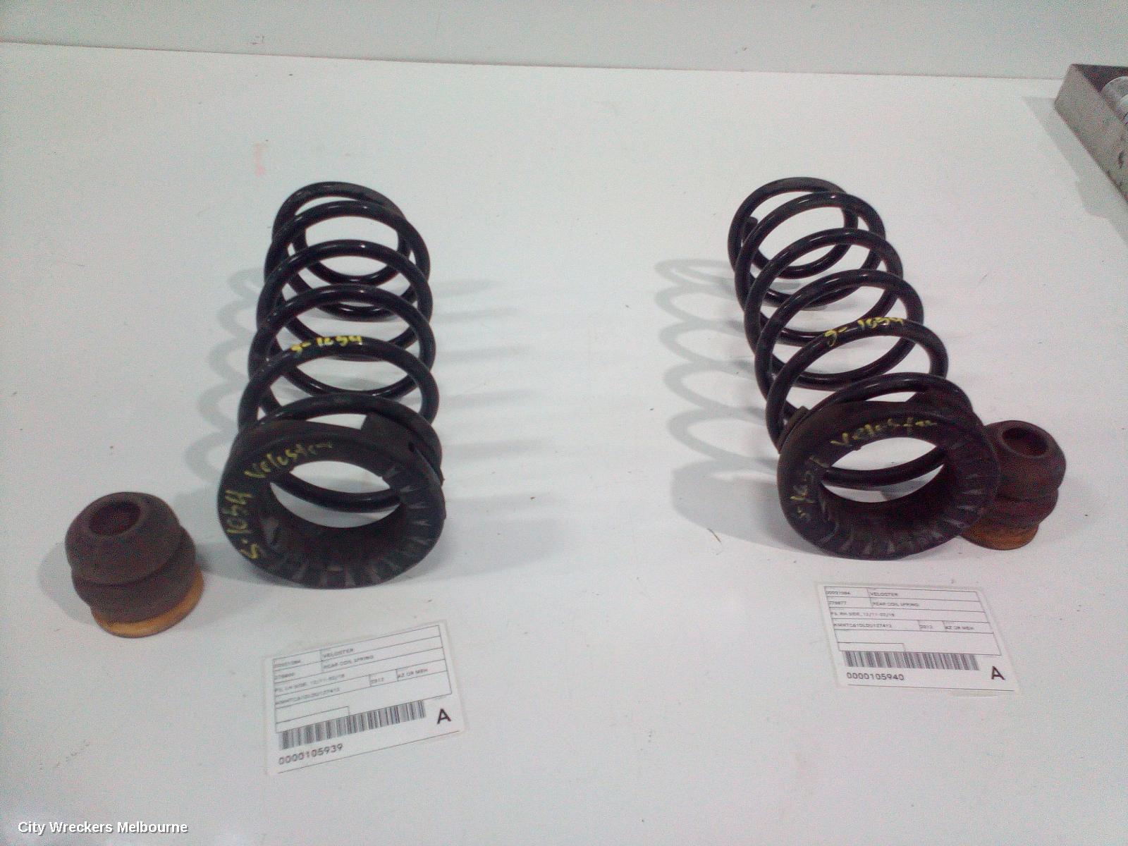 HYUNDAI VELOSTER REAR COIL SPRING, FS, RH SIDE, 12/2011 - 02/2018 - Image 3