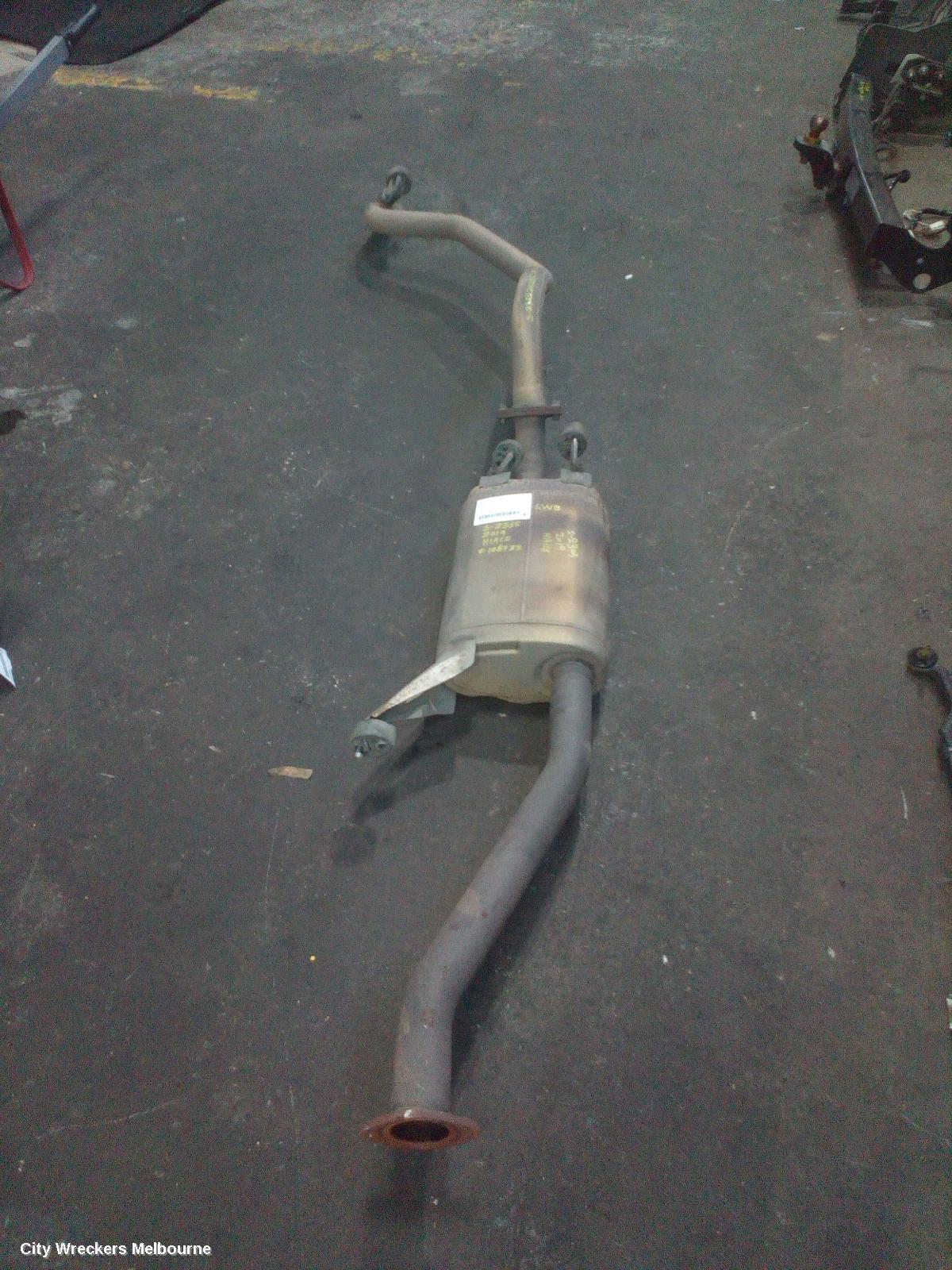 TOYOTA HIACE EXHAUST SYSTEM, 300 SERIES, 02/2019 ONWARDS - Image 2