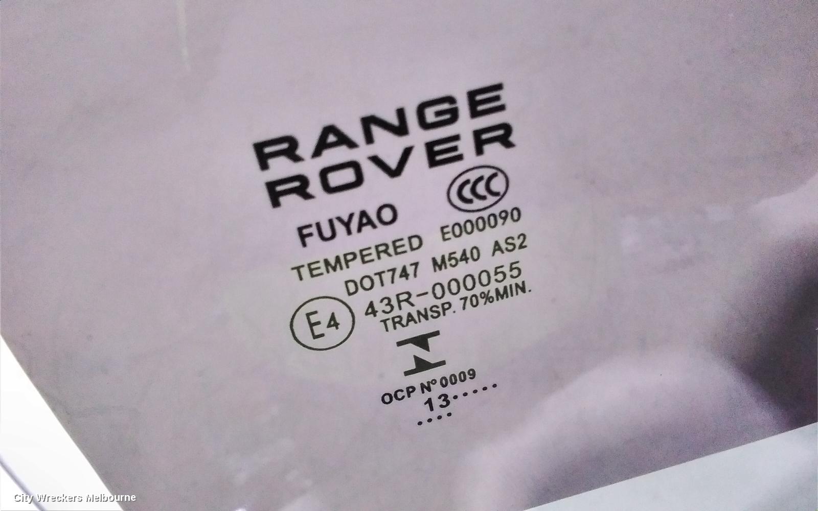 LAND ROVER RANGEROVER EVOQUE RIGHT REAR DOOR WINDOW, L538, 11/2011 - 01/2019 - Image 3
