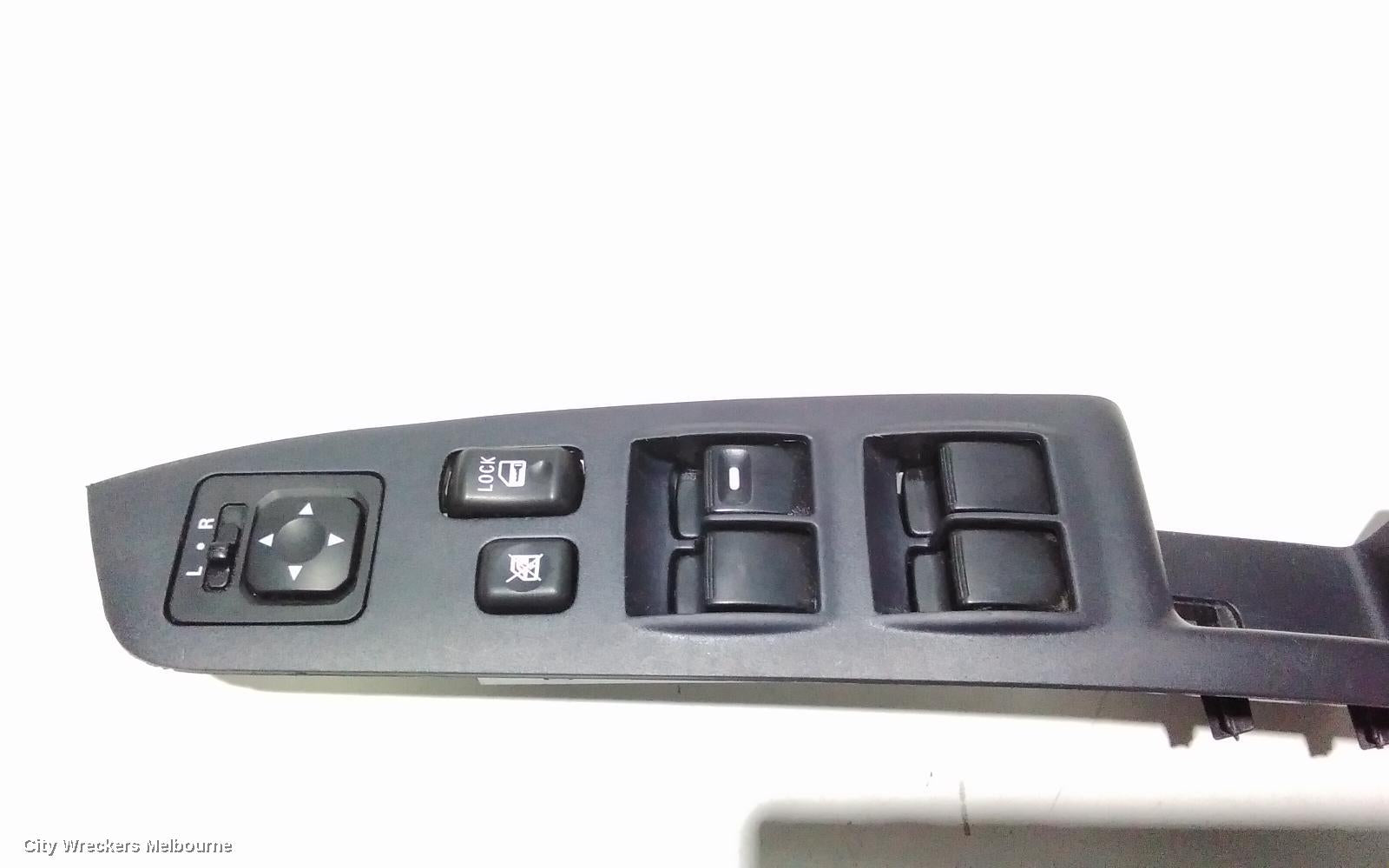 MITSUBISHI OUTLANDER PWR DR WIND SWITCH, RH FRONT (MASTERSWITCH), ZG, 11/2006 - 09/2009 - Image 2