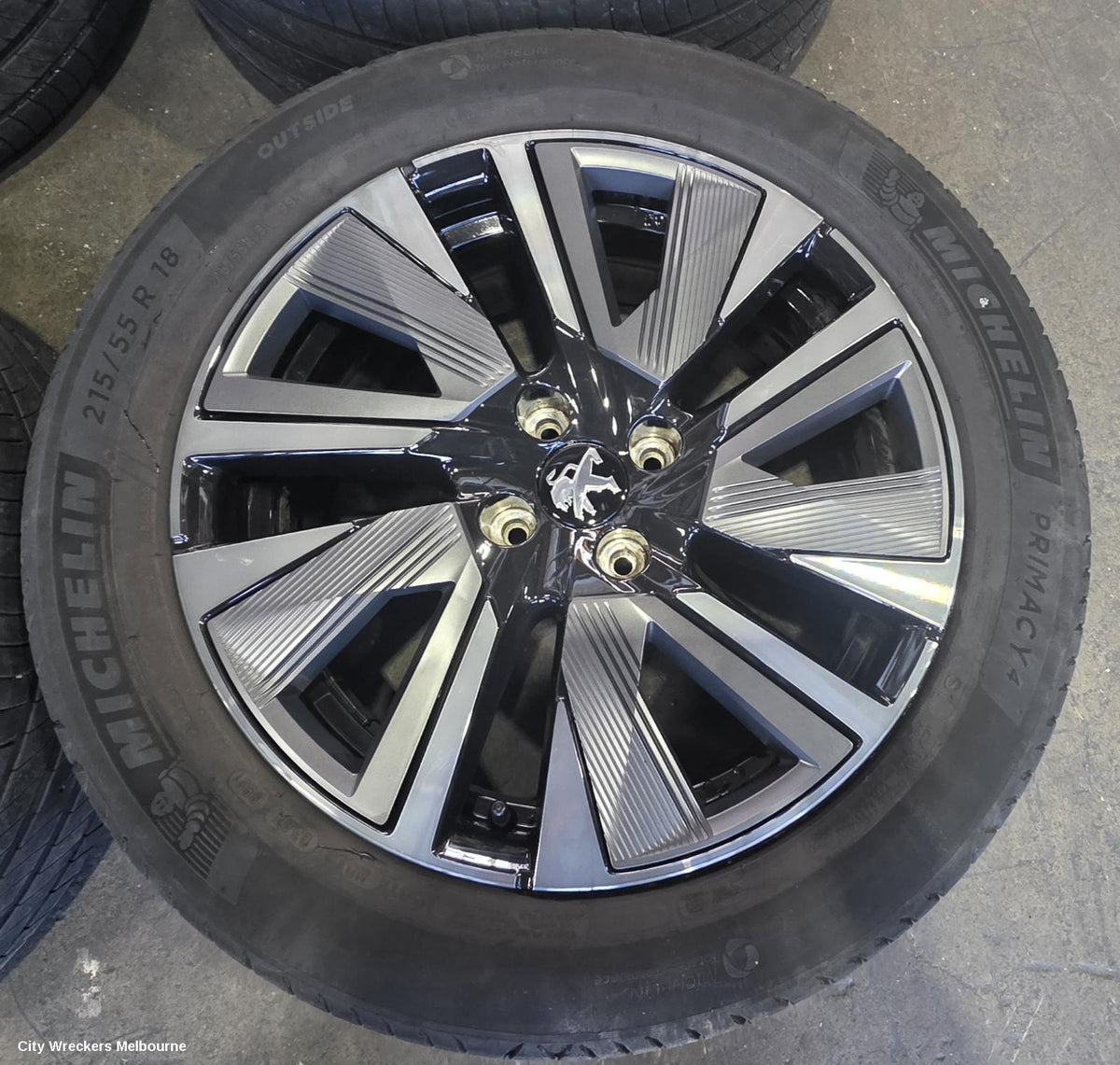 PEUGEOT 2008 WHEEL MAG, FACTORY, 18X6.5IN, EVISSA, P24, 04/2023 ONWARDS - Image 3