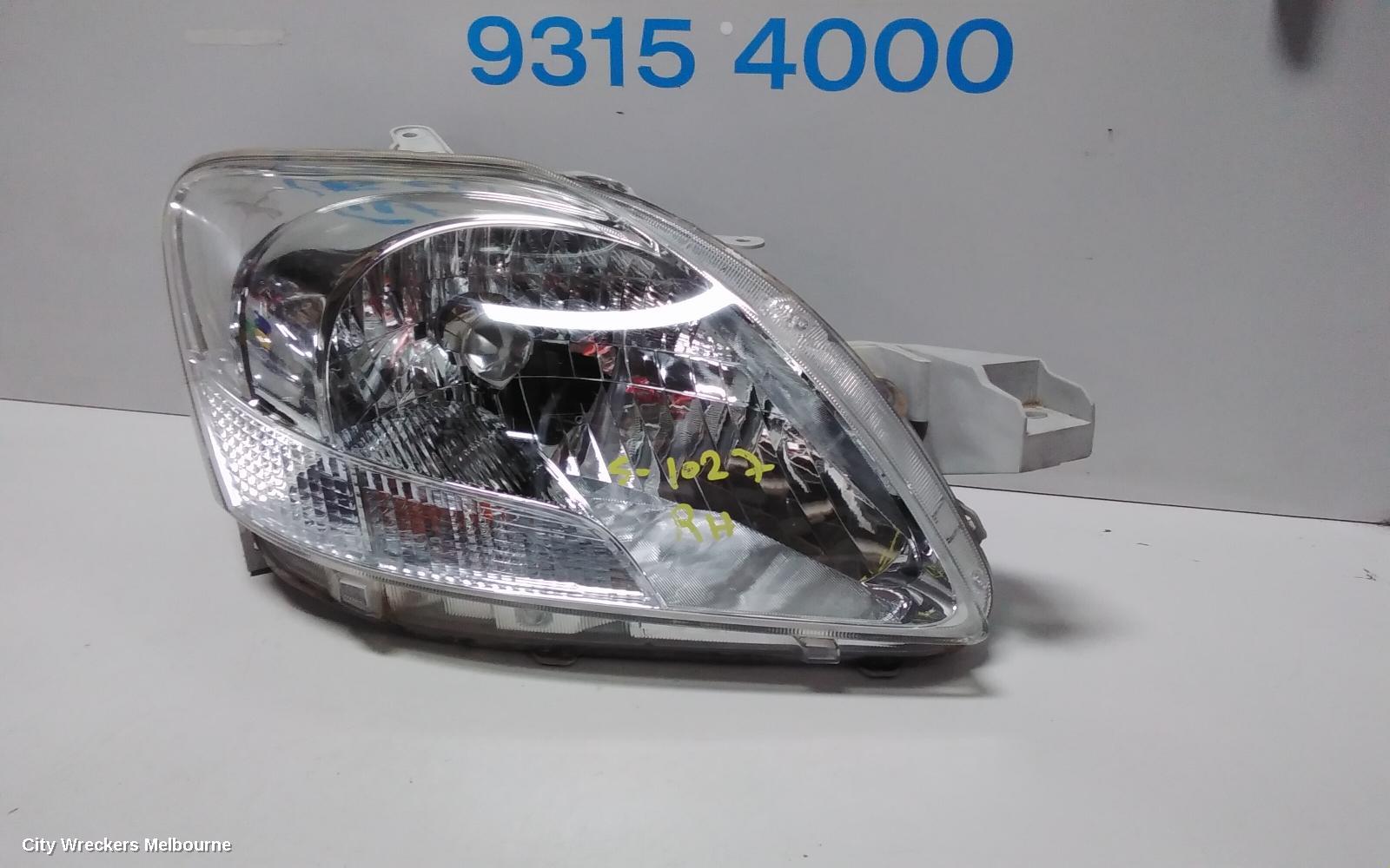 TOYOTA YARIS RIGHT HEADLAMP, NCP9#, SEDAN, NON HID, ELECT ADJ, LENS# 52163, 03/2006 - 06/2016 (AUS ONLY) - Image 2