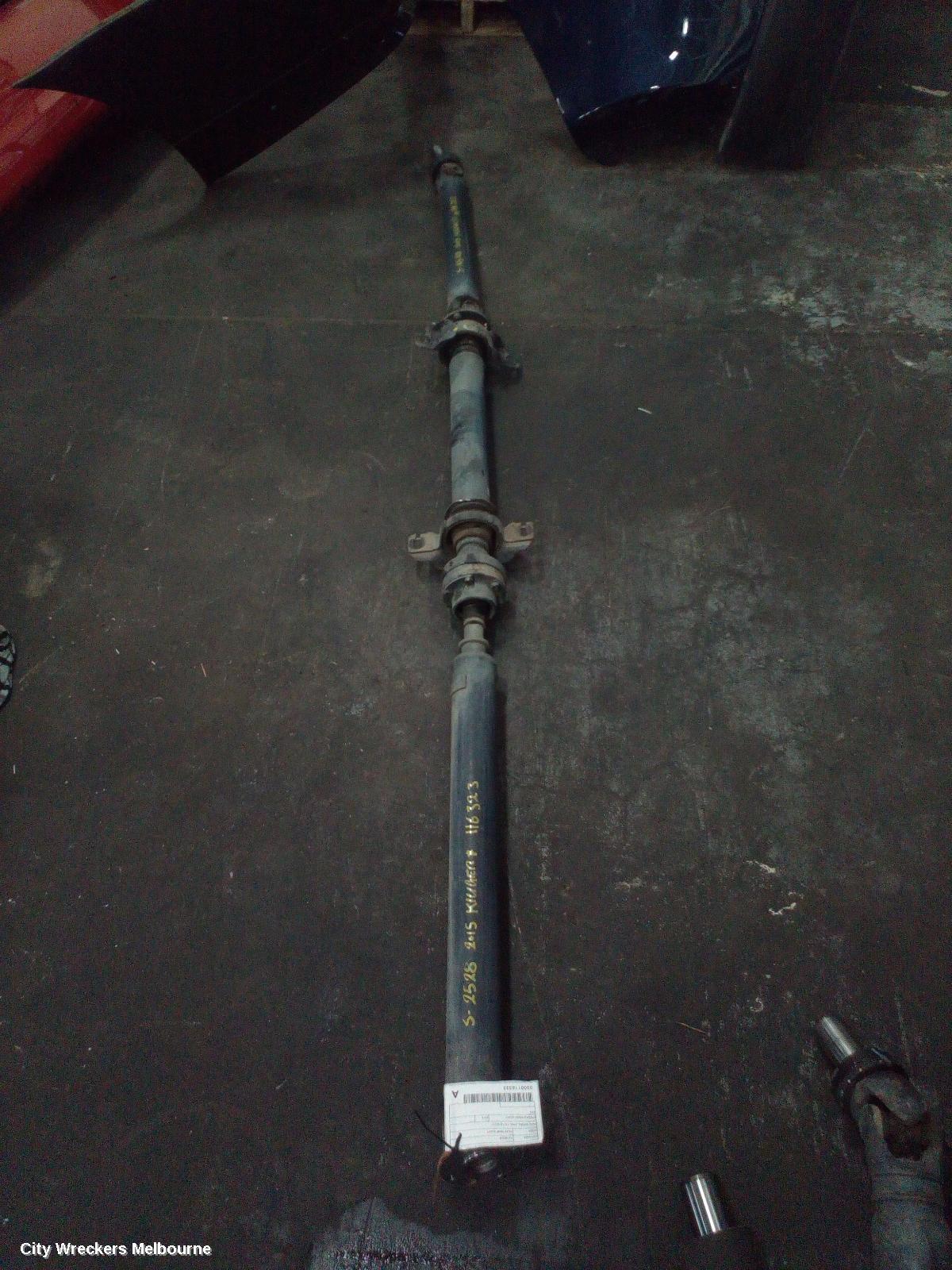 TOYOTA KLUGER REAR DRIVE SHAFT, XU50 SERIES, 4WD, 12/2013 - 02/2021 - Image 3