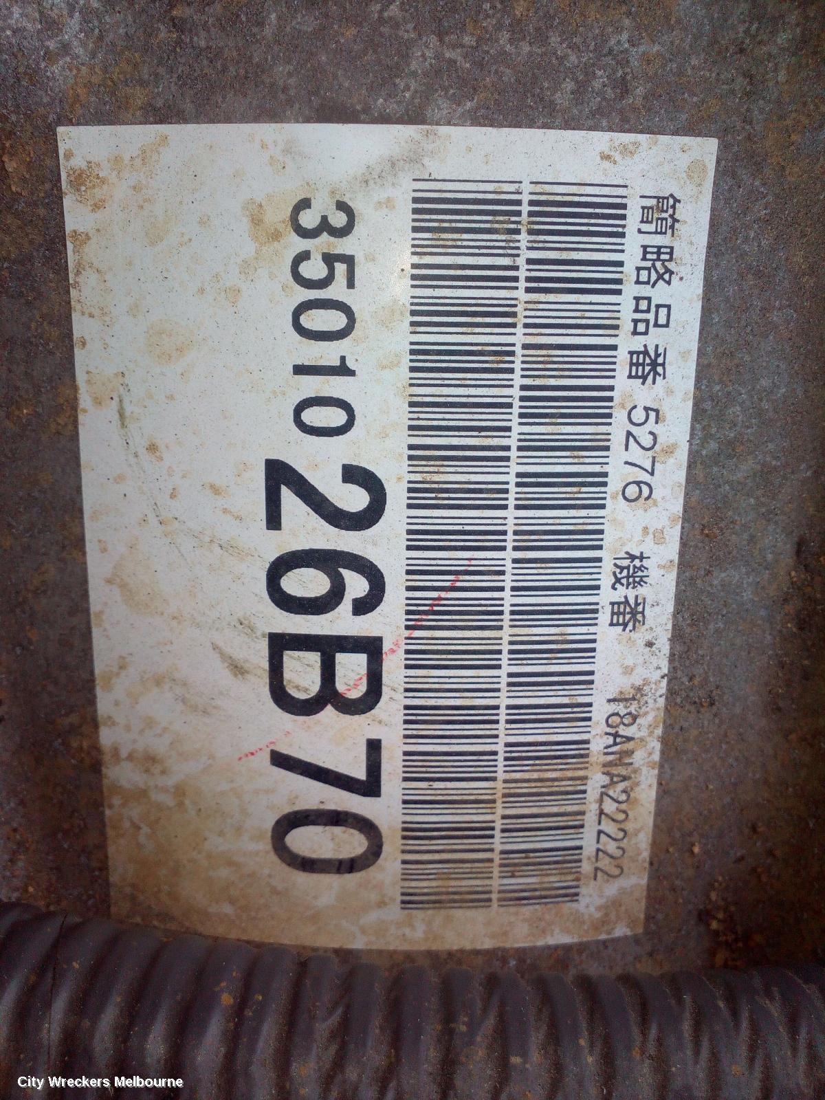 TOYOTA HIACE TRANS/GEARBOX, AUTO, PETROL, 2.7, 2TR-FE, TRH, AC60E CODE, 03/2015 - 04/2019 - Image 2