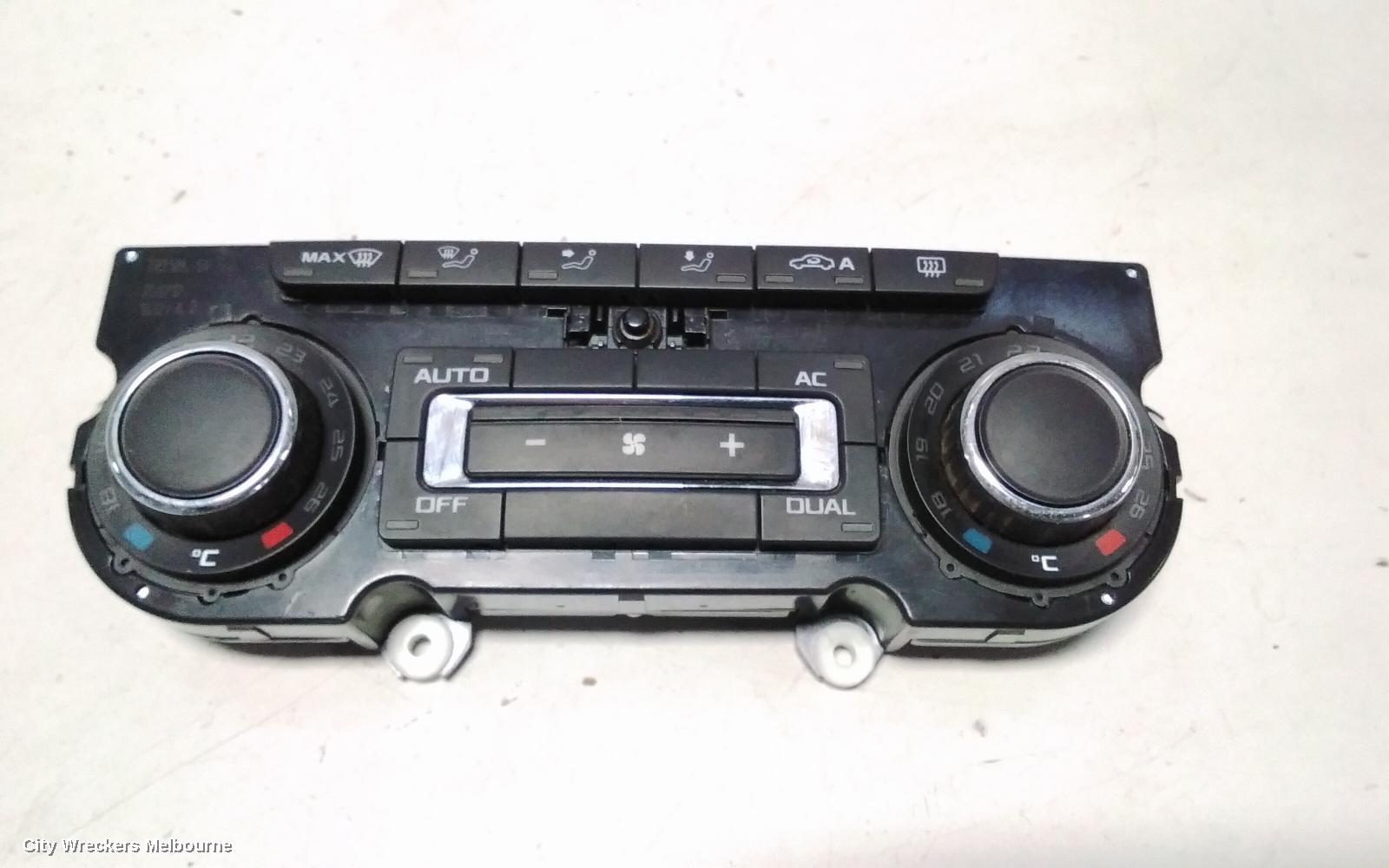 SKODA OCTAVIA HEATER/AC CONTROLS, DUAL ZONE CLIMATE CONTROL, 1Z, NON HEATED SEAT TYPE, 03/2009 - 10/2013 - Image 2