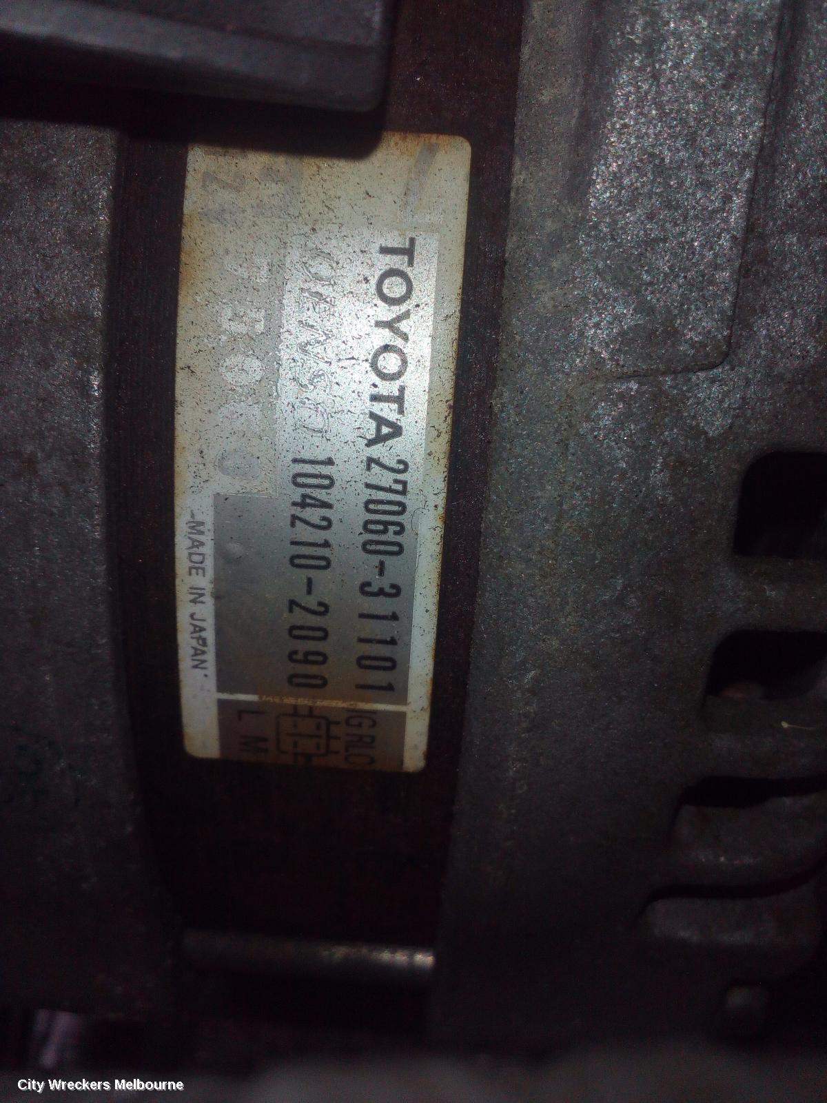 TOYOTA ESTIMA ALTERNATOR, PETROL, 3.5, 2GR-FE, XR50, 05-19 (IMPORT) - Image 1