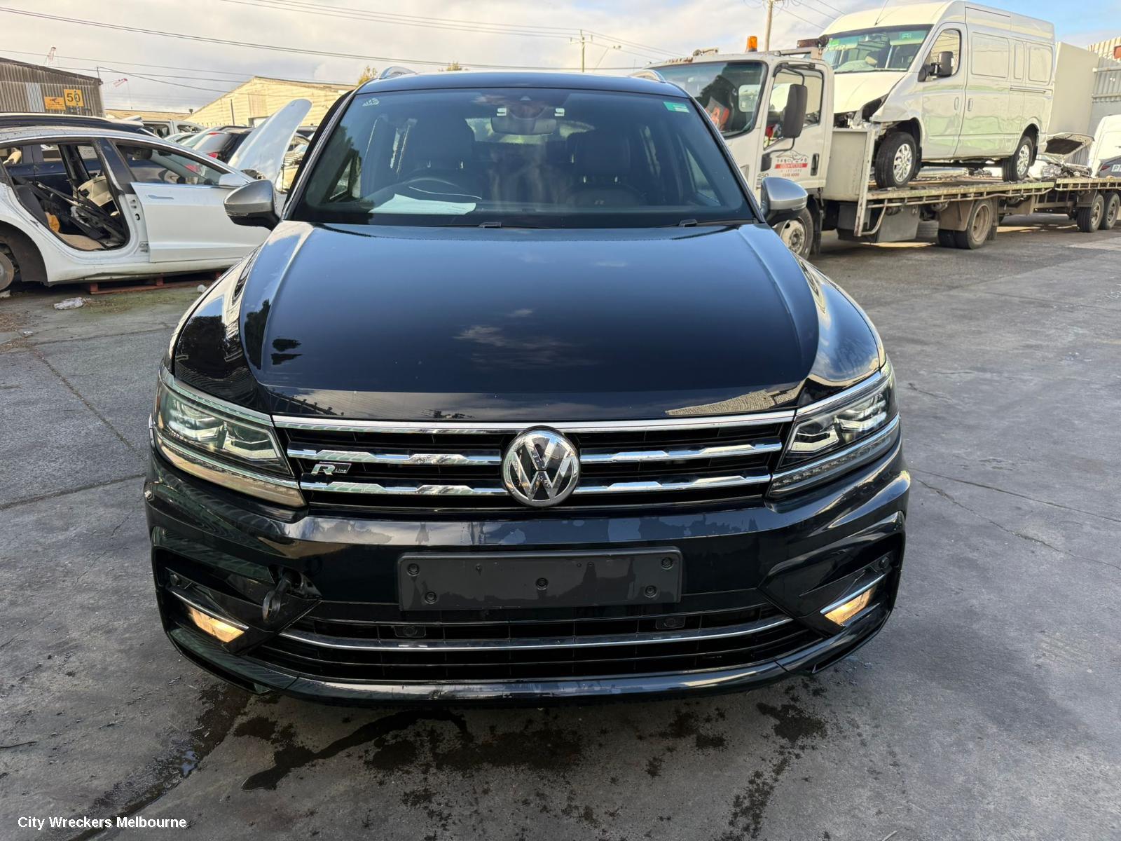 VOLKSWAGEN TIGUAN FRONT BUMPER, 5NA, BUMPER BAR, NON H/LAMP WASHER TYPE, R-LINE, ALLSPACE, 05/2018 - 05/2021 - Image 1