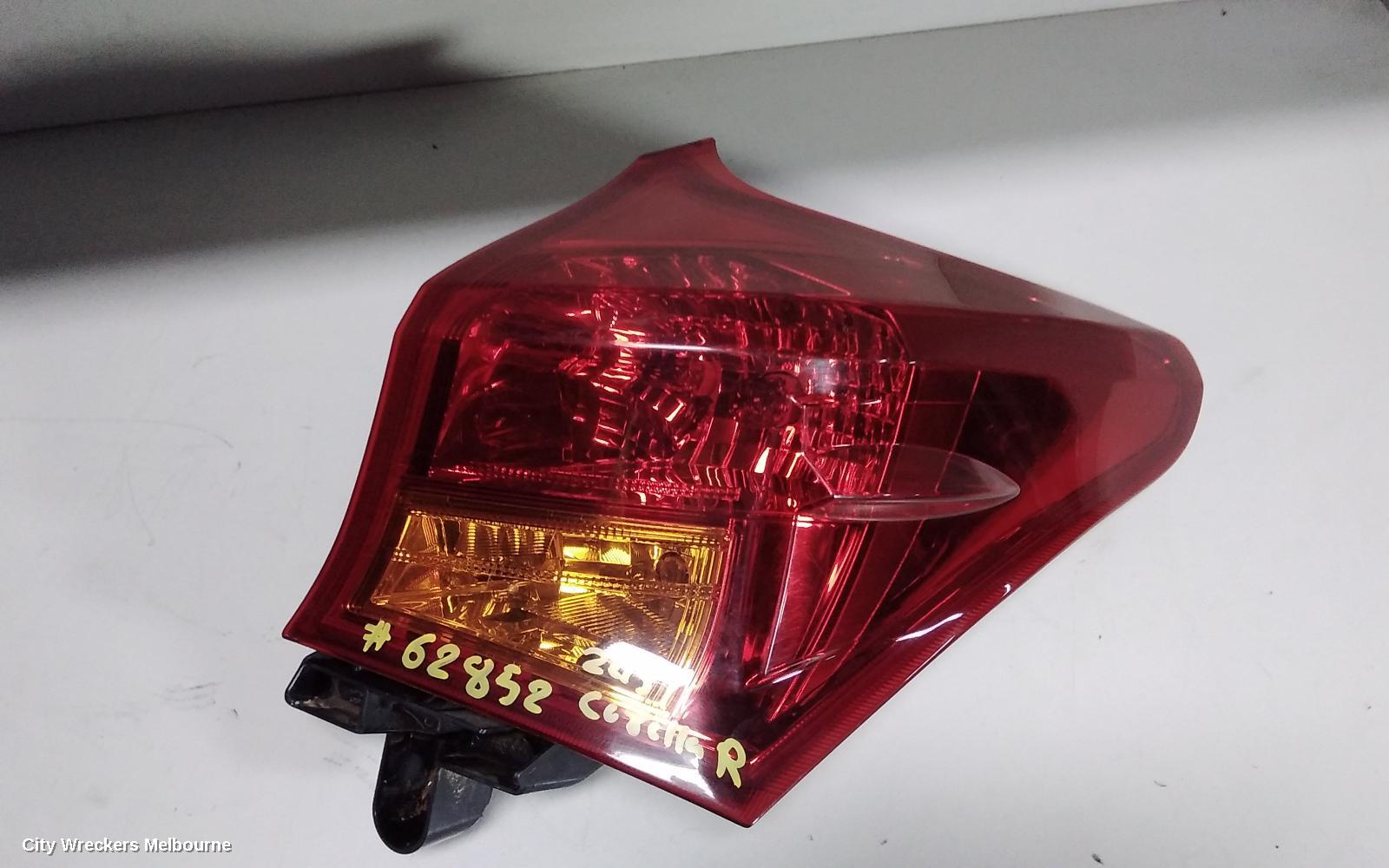 TOYOTA COROLLA RIGHT TAILLIGHT, ZRE182R/ZWE186R, HATCH, 08/2012 - 03/2015 - Image 2