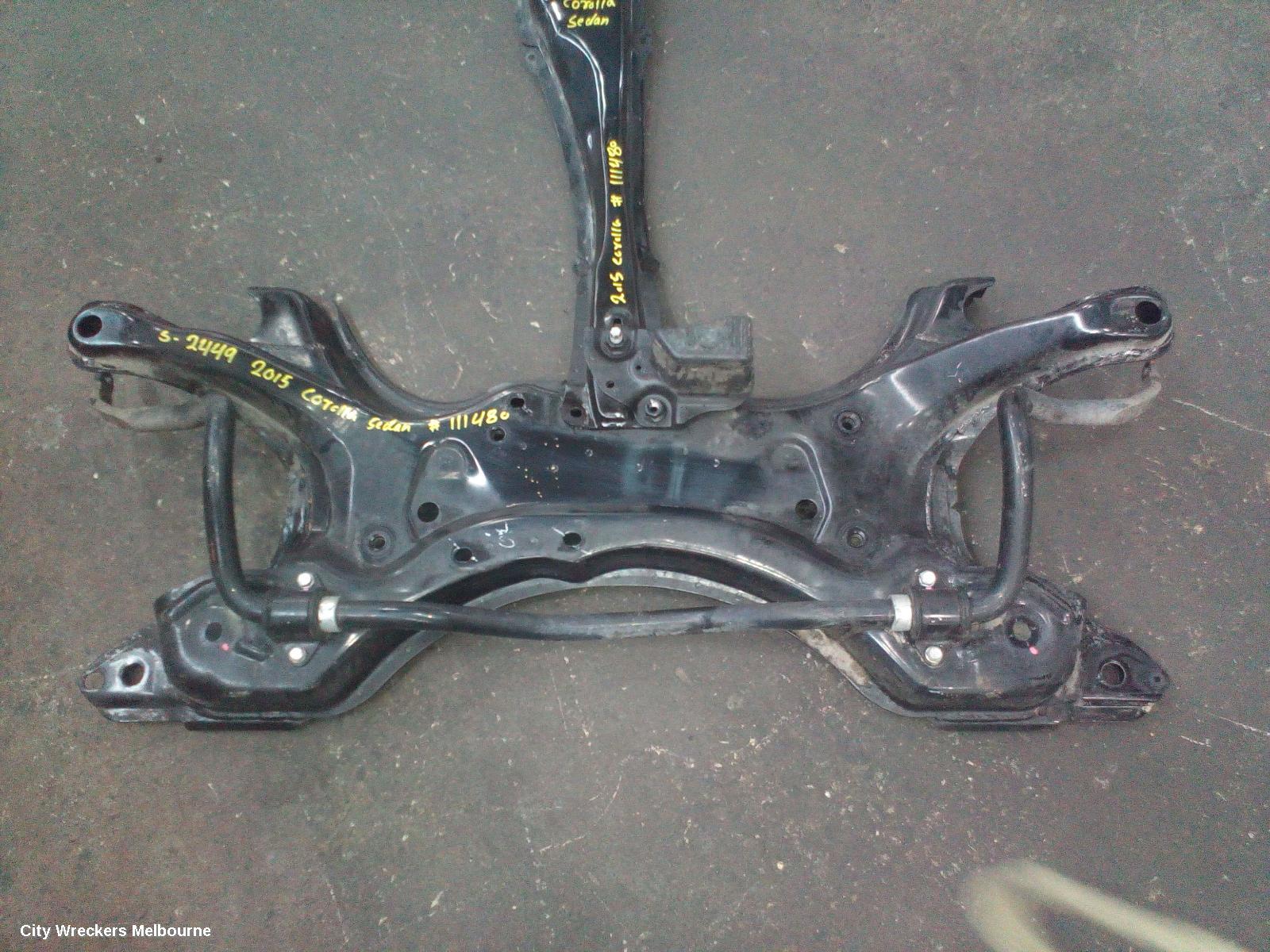TOYOTA COROLLA FRT XMEMBER/CRADLE, ZRE172R, CROSSMEMBER, 12/2013 - 06/2019 - Image 3