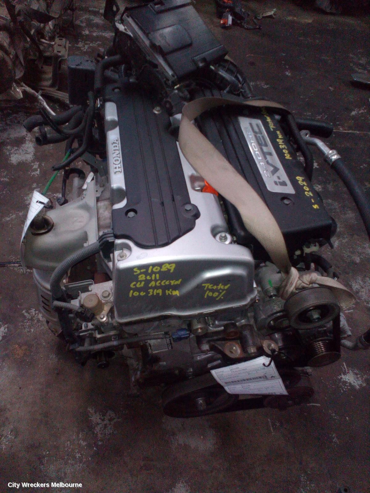 HONDA ACCORD ENGINE, 2.4, K24Z3, 8TH GEN, EURO (VIN JHMCU), 06/2008 - 12/2015 - Image 3