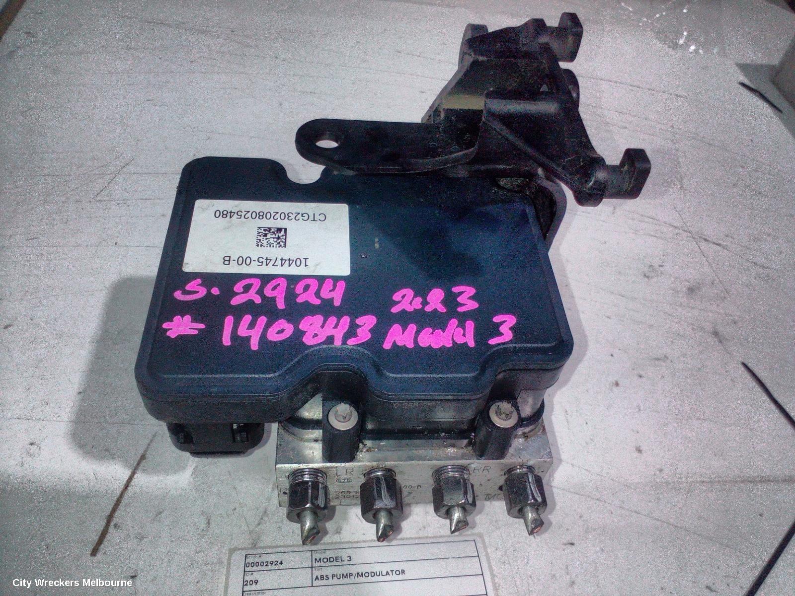TESLA MODEL 3 ABS PUMP/MODULATOR, 1ST GEN, 06/2019 ONWARDS - Image 1