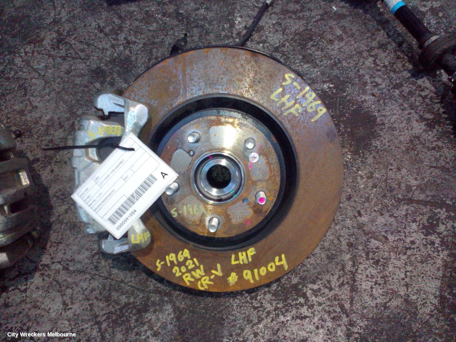 HONDA CRV LEFT FRONT HUB ASSEMBLY, RW, 05/2017 - 08/2023 - Image 1