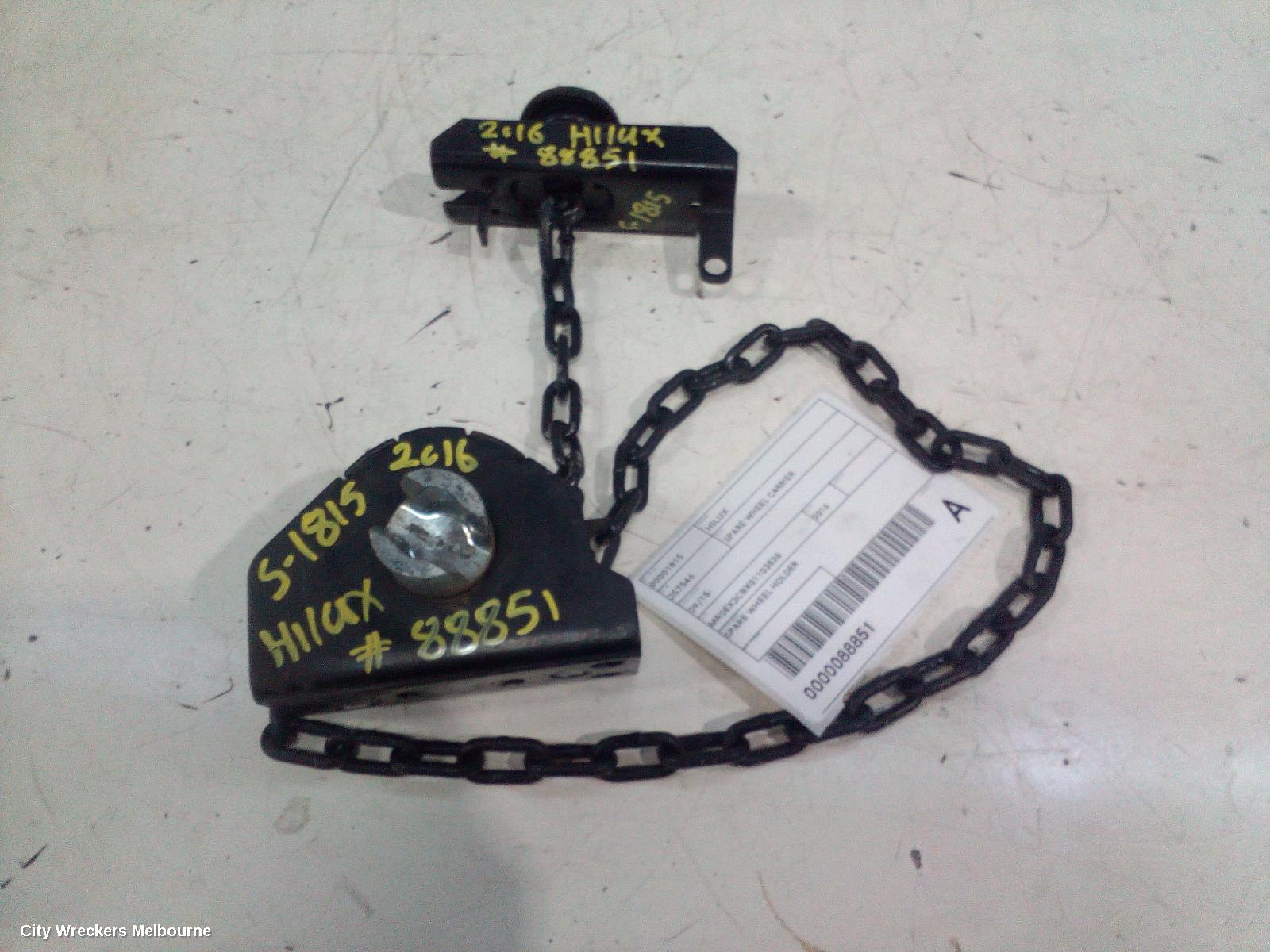 TOYOTA HILUX SPARE WHEEL CARRIER, 09/2015 ONWARDS - Image 2
