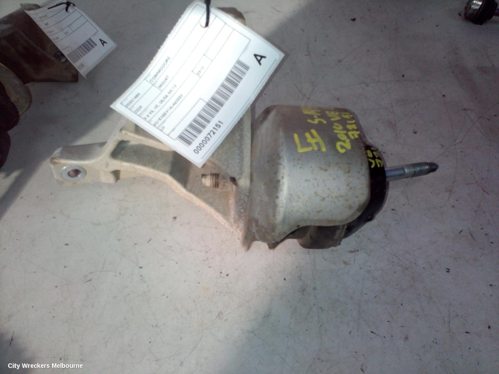 HOLDEN COMMODORE MOUNT, ENGINE MOUNT, LEFT, 3.6 V6, SIDI, LLT, VE, 08/2009 - 05/2013 - Image 2