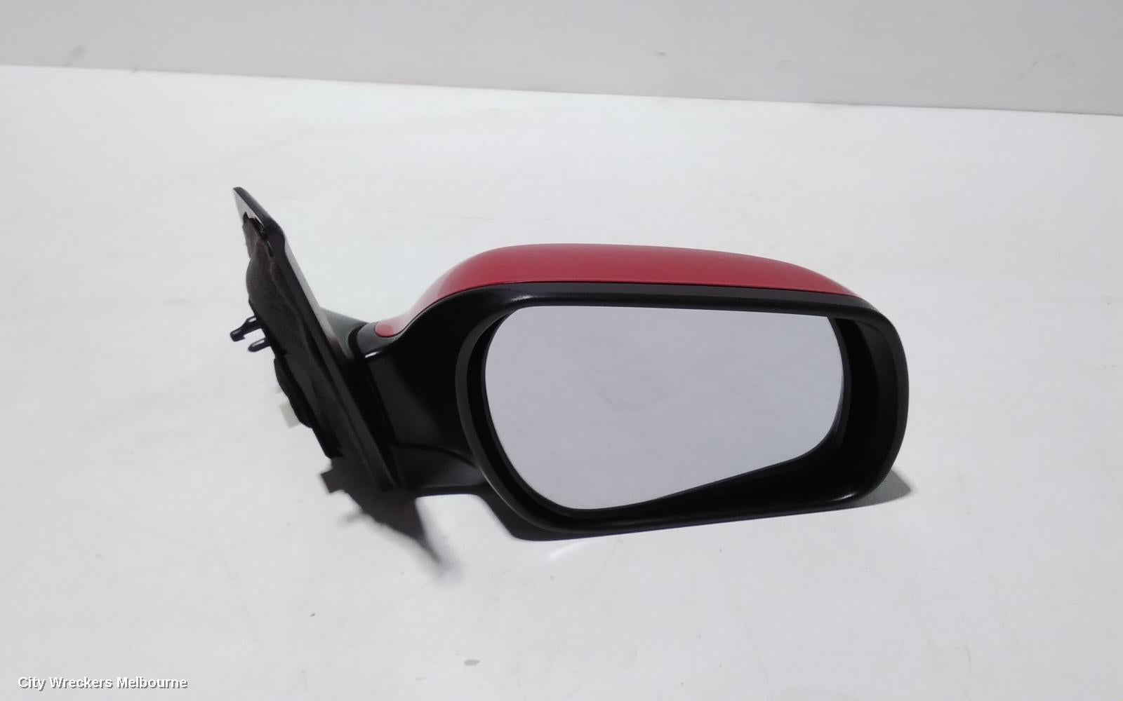 MAZDA 3 RIGHT DOOR MIRROR, BK, POWER, HATCH, MPS, 3 WIRE TYPE, 07/2006 - 04/2009 - Image 1