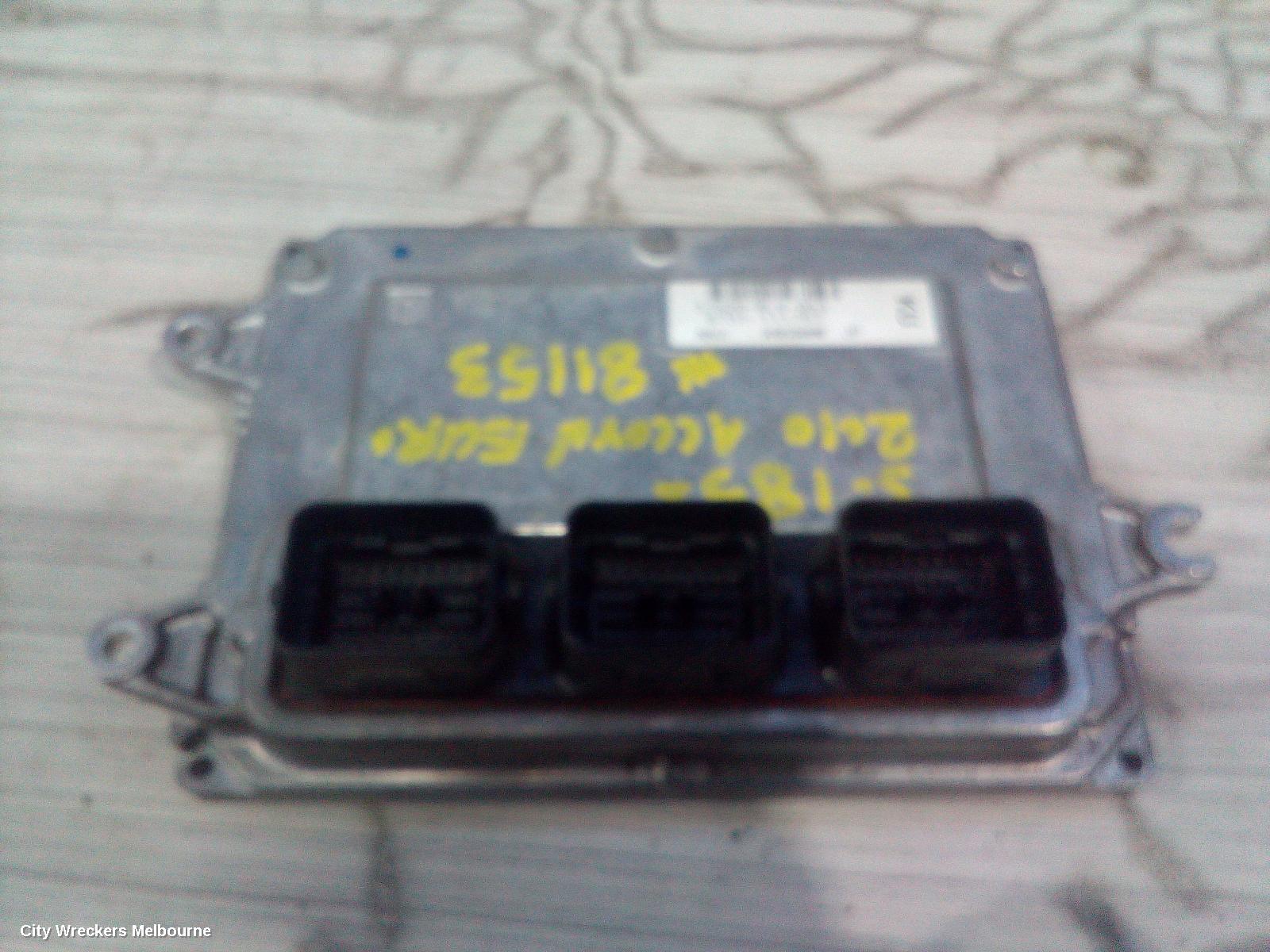 HONDA ACCORD ECU, ENGINE ECU, 2.4 ENG, AUTO T/M, ECU ONLY, 8TH GEN, EURO (VIN JHMCU), 06/2008 - 06/2011 - Image 2