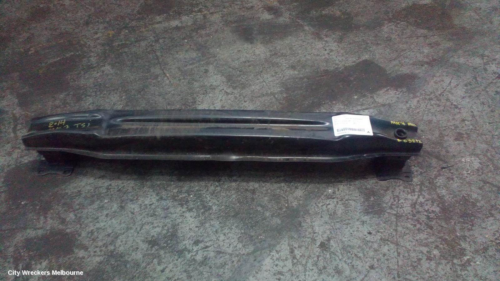VOLKSWAGEN GOLF R/BAR BRACKET/REINFO, MAIN REINFORCEMENT, GEN 7, HATCH, 03/2013 ONWARDS - Image 1