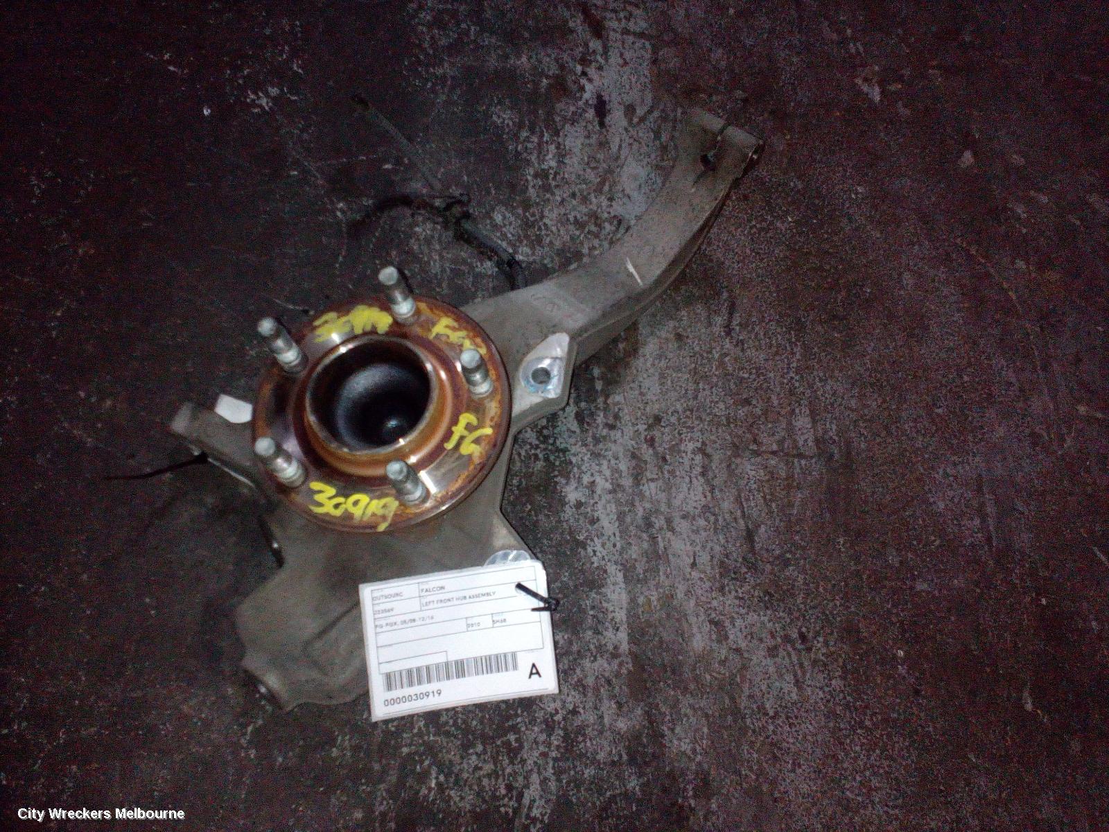 FORD FALCON LEFT FRONT HUB ASSEMBLY, FG-FGX, 05/2008 - 12/2016 - Image 2