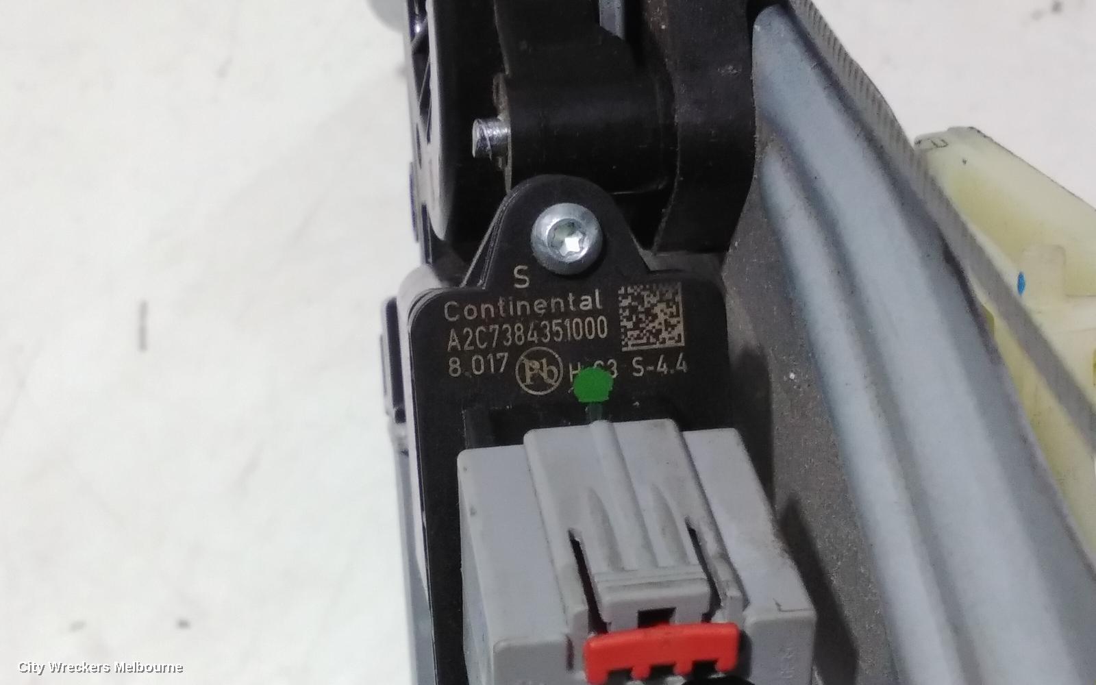 HOLDEN COMMODORE LEFT REAR WND REG/MOTOR, ZB, 10/2017 - 12/2020 - Image 3