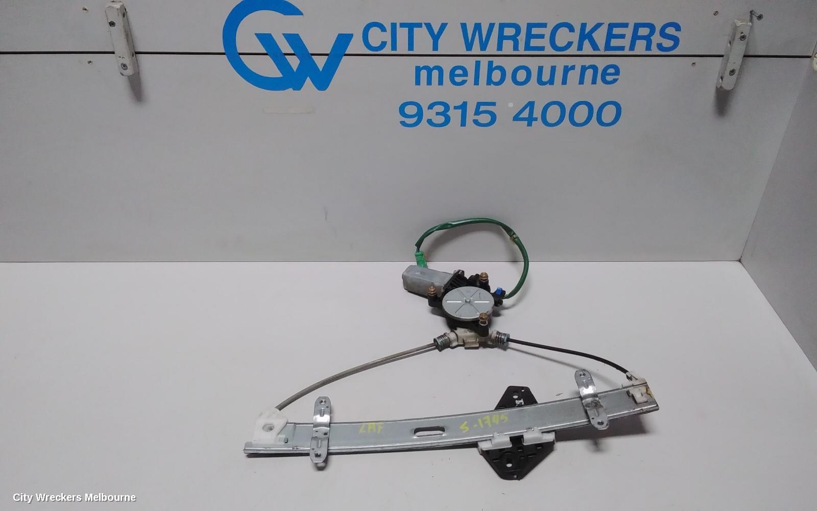 HONDA INTEGRA LEFT FRONT WINDOW REG/MOTOR, 09/2001 - 06/2005 - Image 1