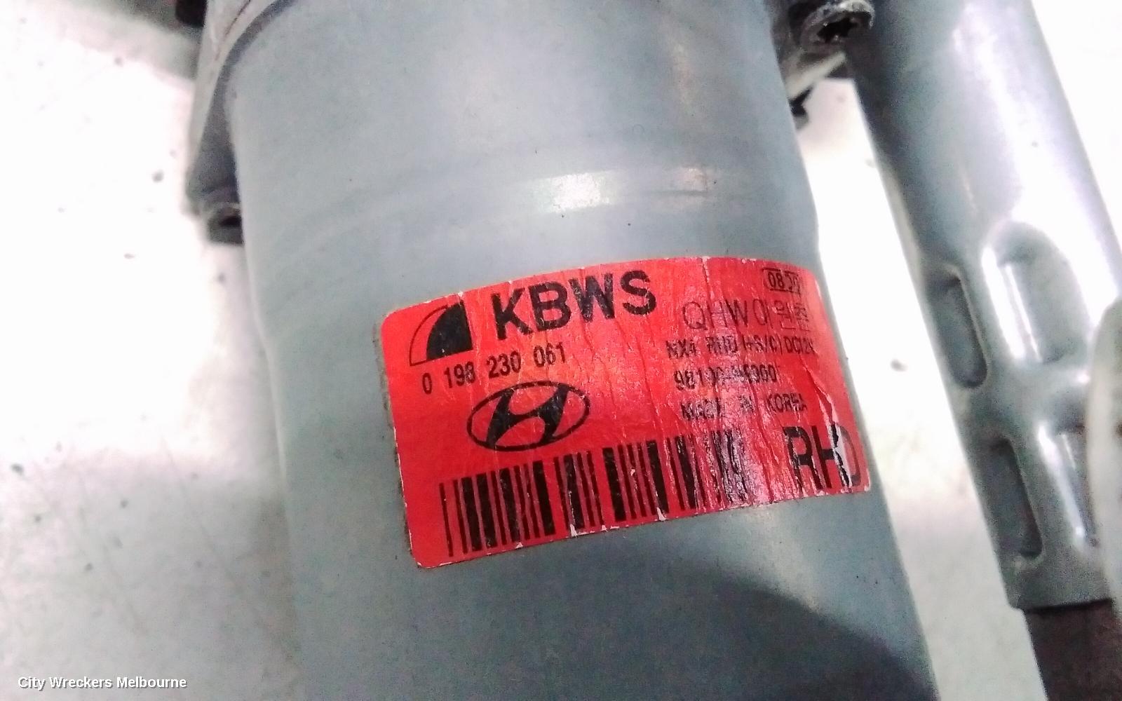 HYUNDAI TUCSON WIPER MOTOR, FRONT, NX4, 02/2021 ONWARDS - Image 3