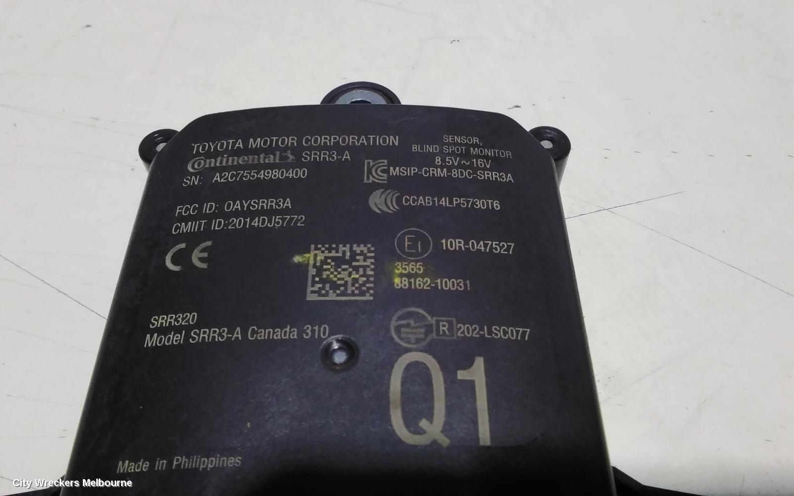 TOYOTA C-HR, GEN 1, 12/2016 - 09/2023, LHR BLIND SPOT MODULE : 91252 - Image 2