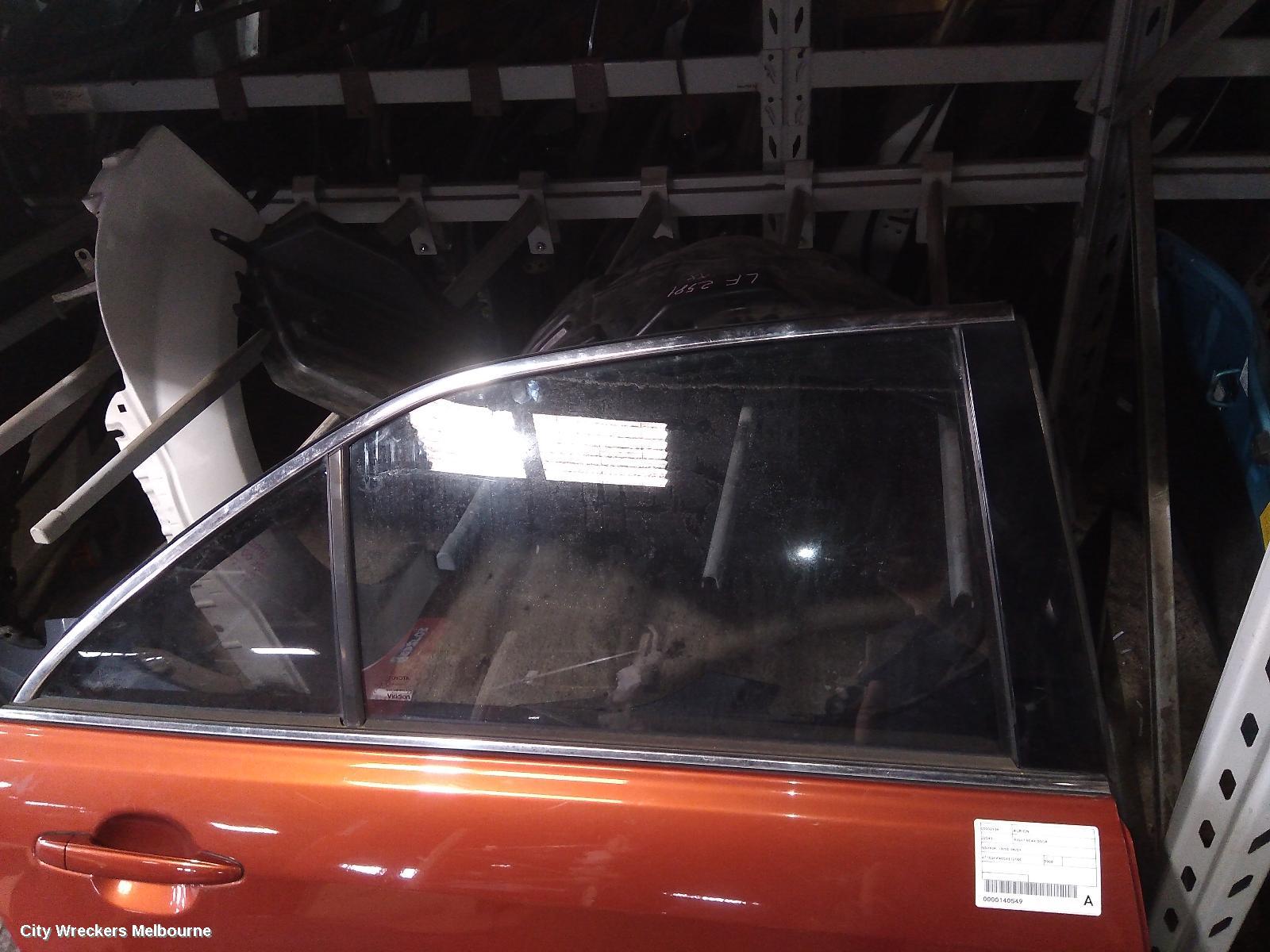 TOYOTA AURION RIGHT REAR DOOR, GSV40R, 10/2006 - 08/2009 - Image 2