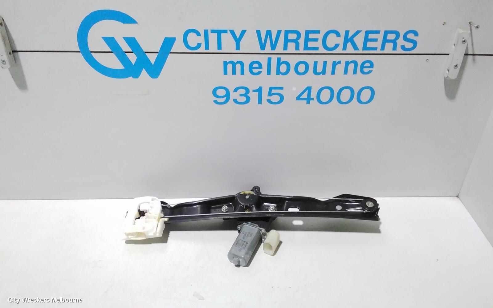BMW 3 SERIES RIGHT REAR WND REG/MOTOR, DOOR REG ASSY (REG AND MOTOR), F30/F31, 11/2011 - 02/2019 - Image 1