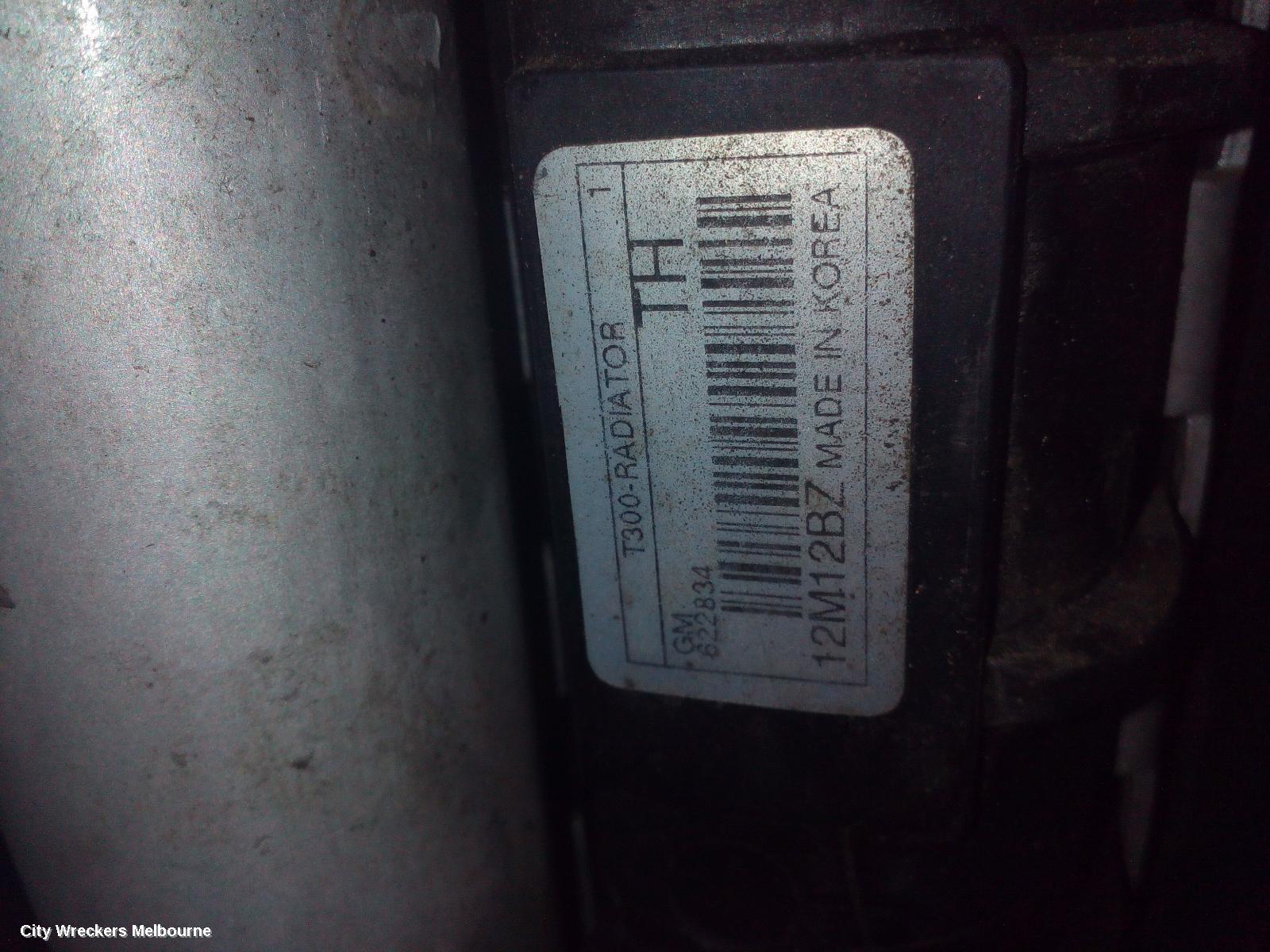 HOLDEN BARINA RADIATOR, MANUAL, 1.6, PETROL, TM, 11/2011 - 12/2018 - Image 1