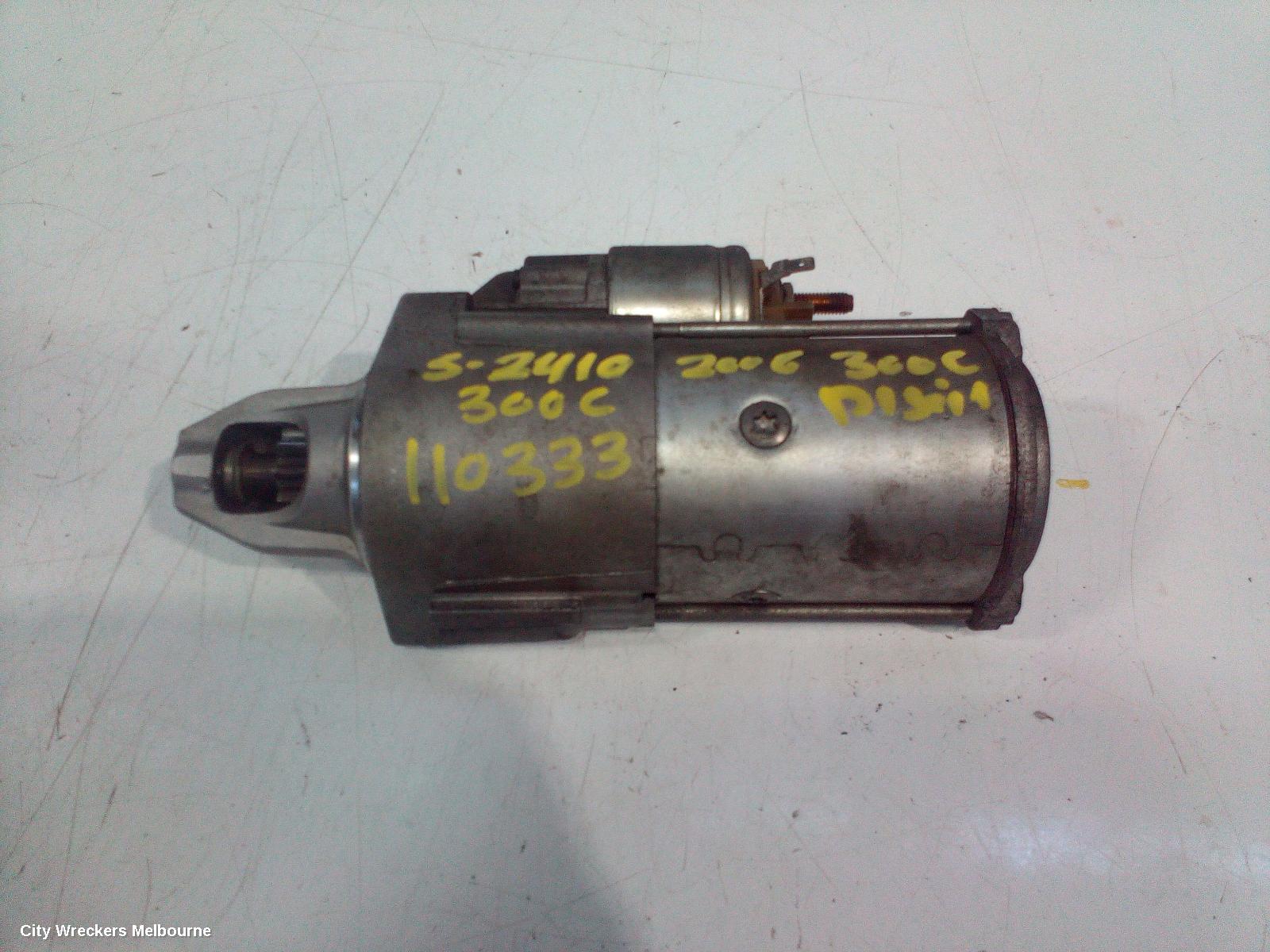 CHRYSLER 300C STARTER, DIESEL, 3.0, TURBO, 11/2005 - 12/2011 - Image 1