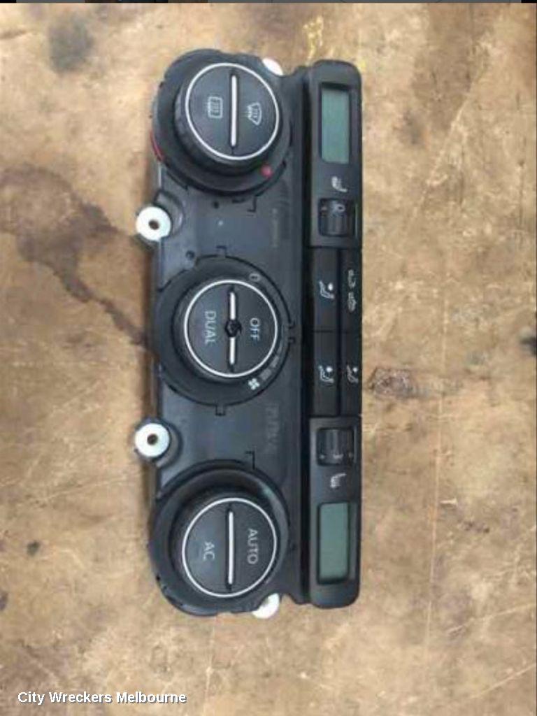VOLKSWAGEN JETTA HEATER/AC CONTROLS, STANDARD TYPE, 1KM, 02/2006 - 07/2011 - Image 1