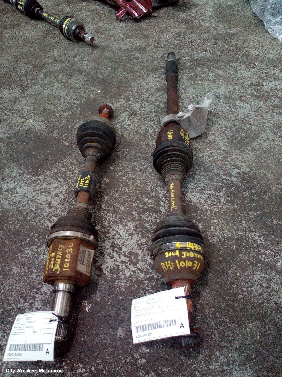 DODGE JOURNEY LEFT DRIVESHAFT, FRONT, PETROL, JC, 05/2008 - 12/2016 - Image 3