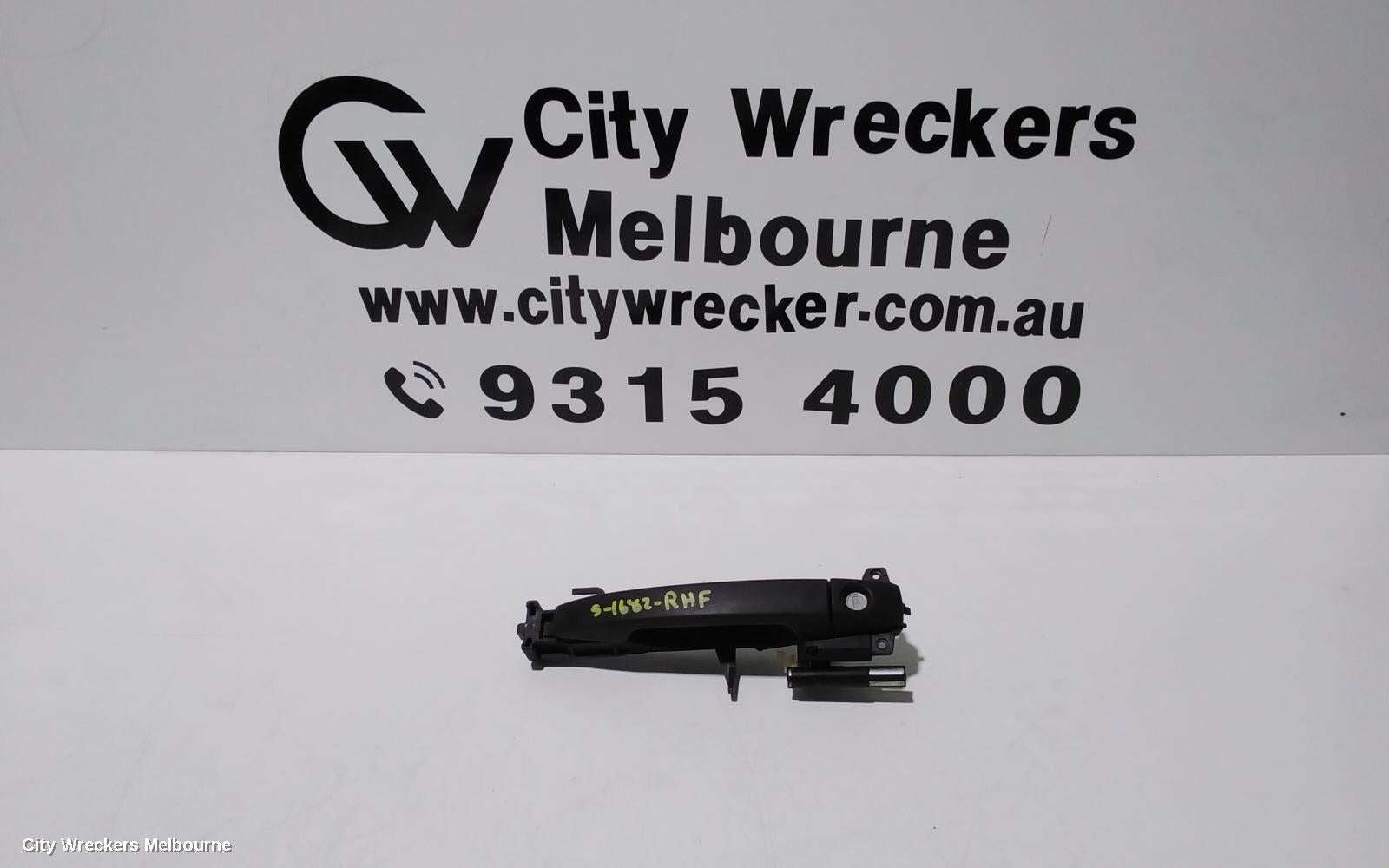 SUBARU FORESTER DOOR HANDLE, OUTER, RH FRONT/RH REAR, BLACK, SH, 03/2008 - 08/2012 - Image 1