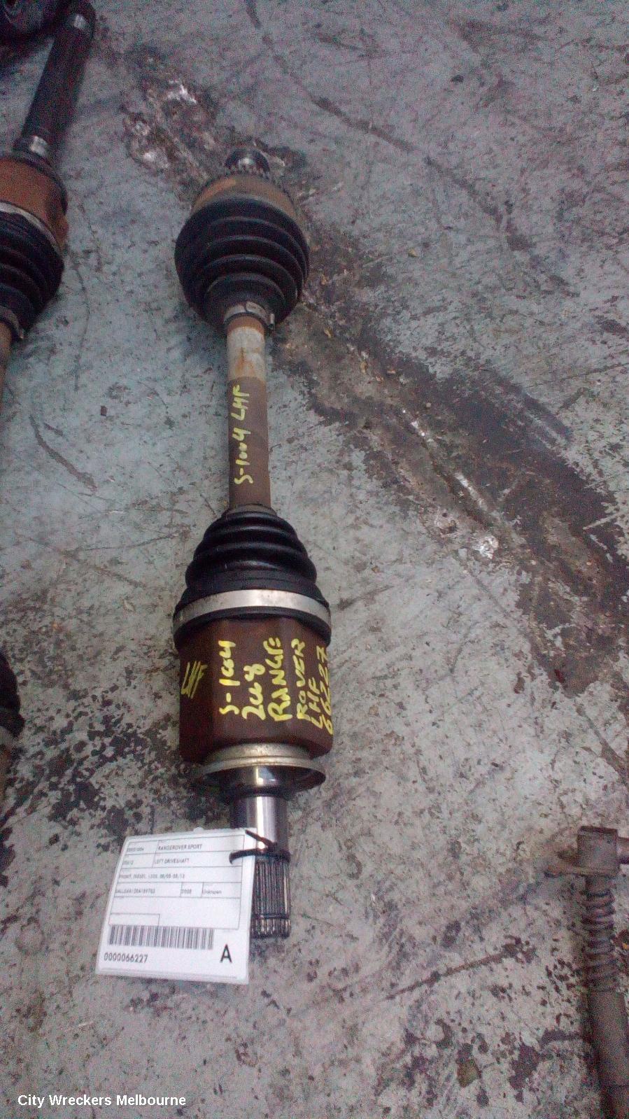 LAND ROVER RANGEROVER SPORT LEFT DRIVESHAFT, FRONT, DIESEL, L320, 08/2005 - 05/2013 - Image 1